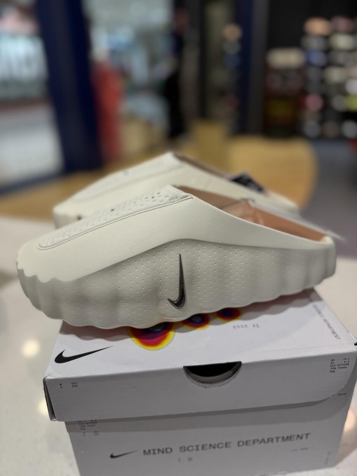 Nike Nike Mind 001 Slide (Women's "Sail" HQ4309-100 Size 10W/8.5M Size US 10 / IT 40 - 5 Thumbnail