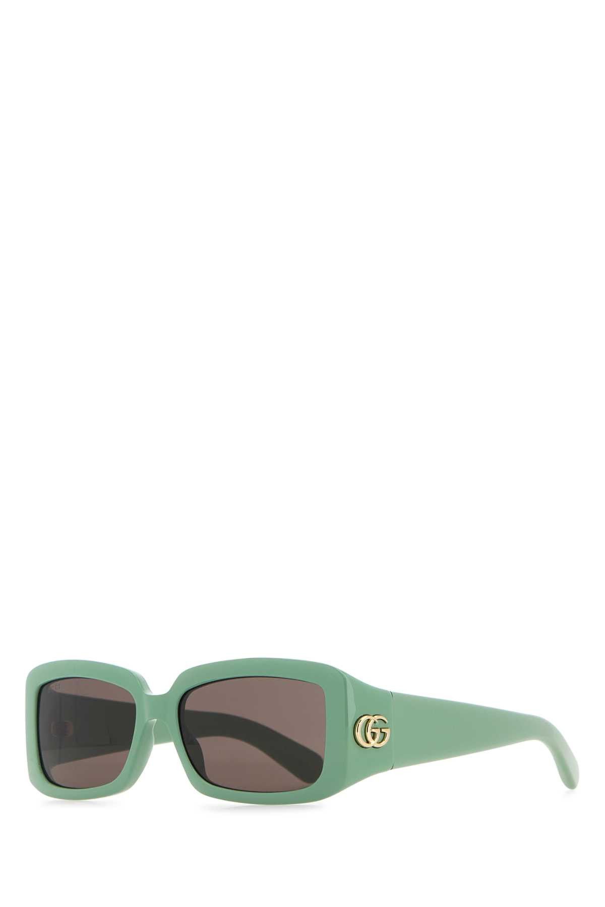 Gucci Sea Green Acetate Sunglasses Size ONE SIZE - 1 Thumbnail