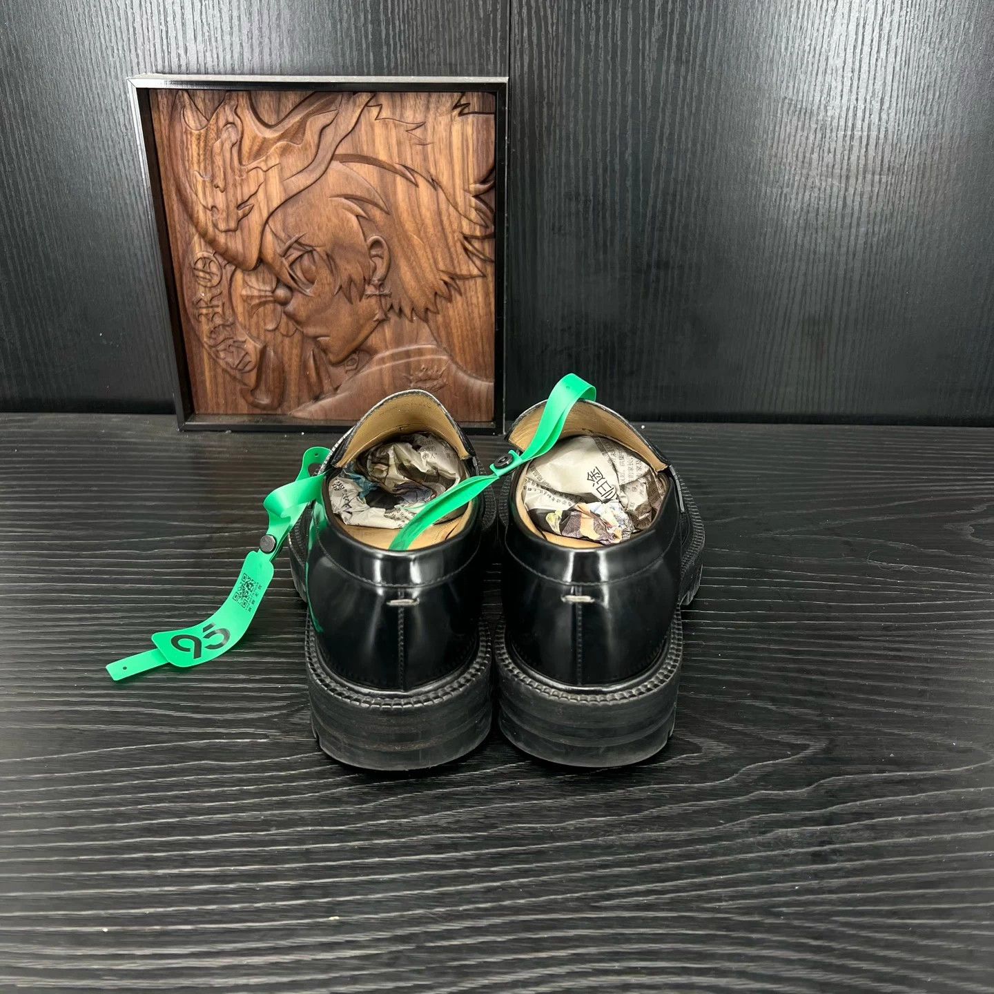 Other Maison Margiela Tabi Leather Black 36 NWT Box Size US 5 / IT 35 - 5 Thumbnail