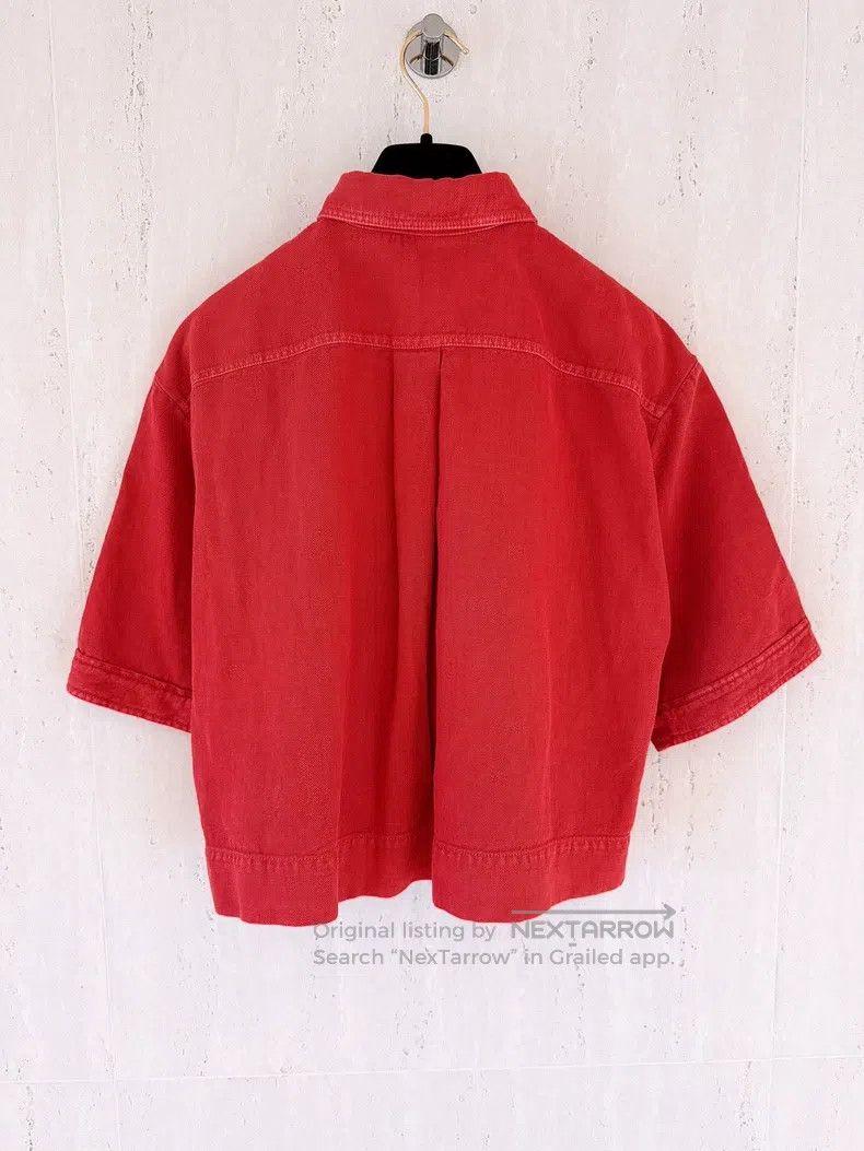 Brunello Cucinelli Brunello Cucinelli Red cotton linen short jacket Size XXS / US 00 / IT 34 - 2 Thumbnail