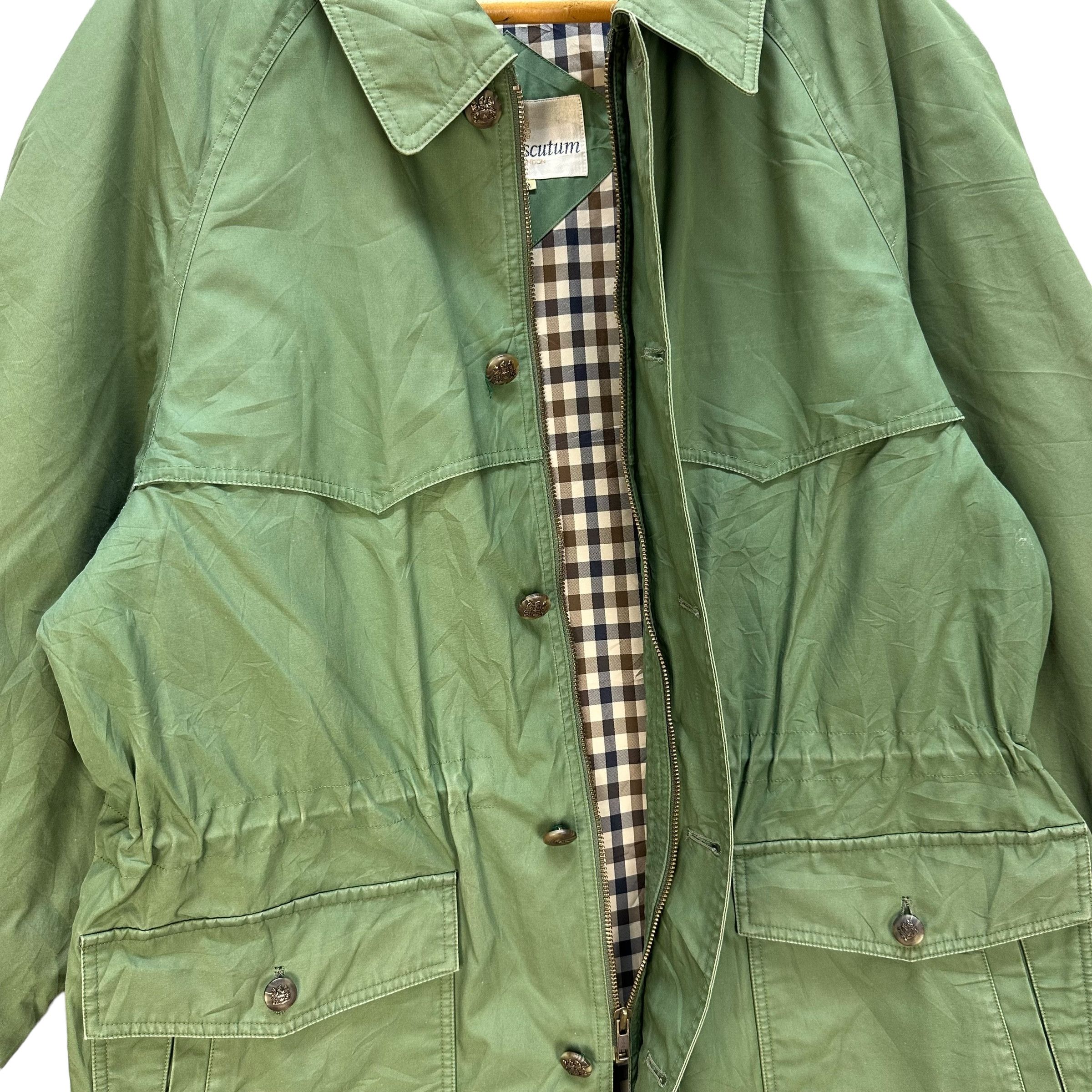 Aquascutum AQUASCUTUM Casual Outfits Green Jacket #A48-1130 Size US M / EU 48-50 / 2 - 7 Thumbnail