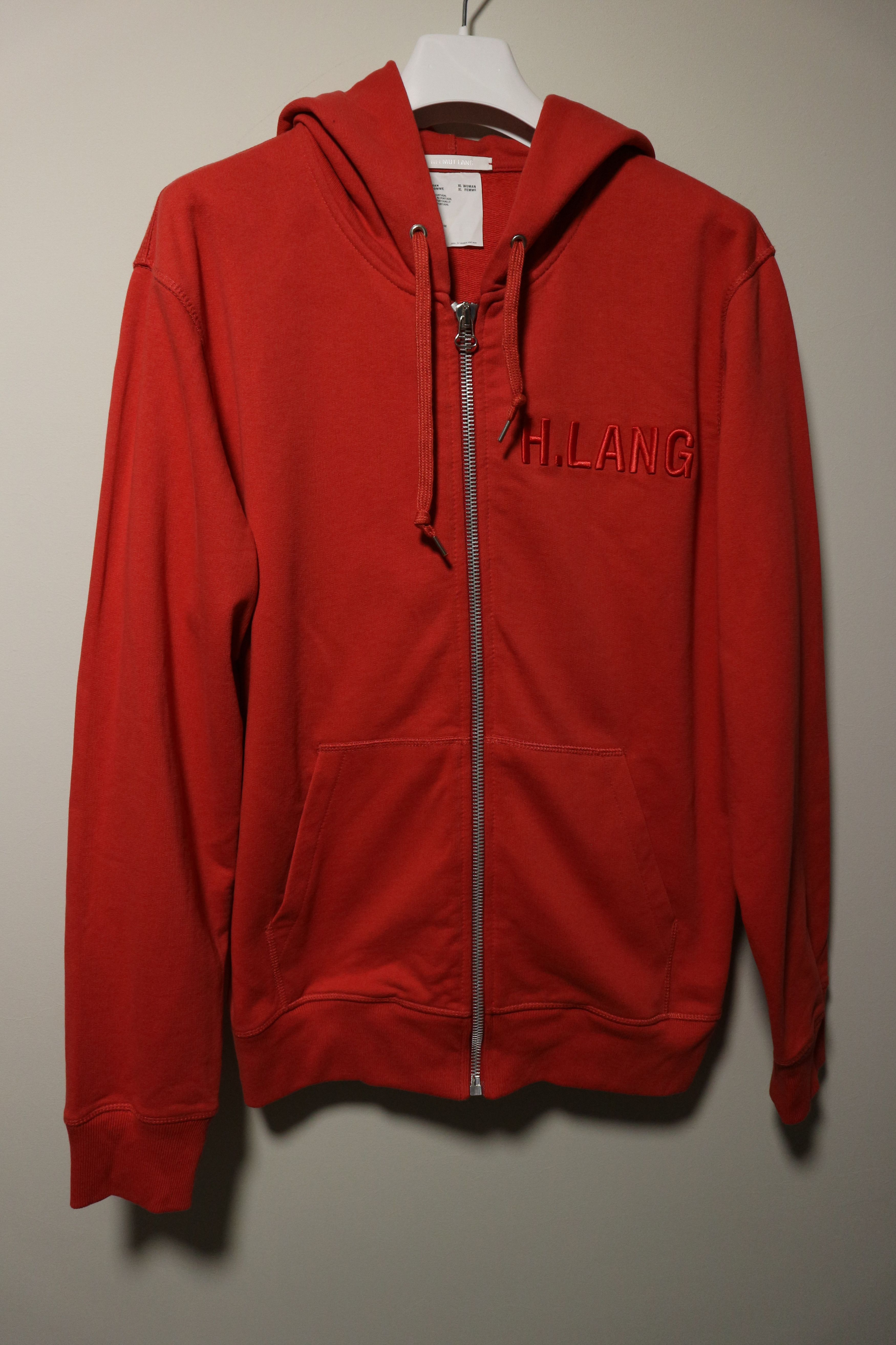 Helmut Lang Ebroidered logo hoodie Size US L / EU 52-54 / 3 - 5 Thumbnail