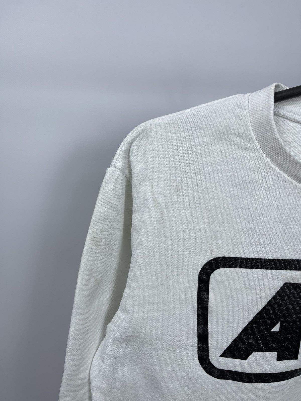 A.P.C. A.P.C. Paris USA Sweatshirt Size XS White Made in USA Logo Size US XS / EU 42 / 0 - 4 Thumbnail