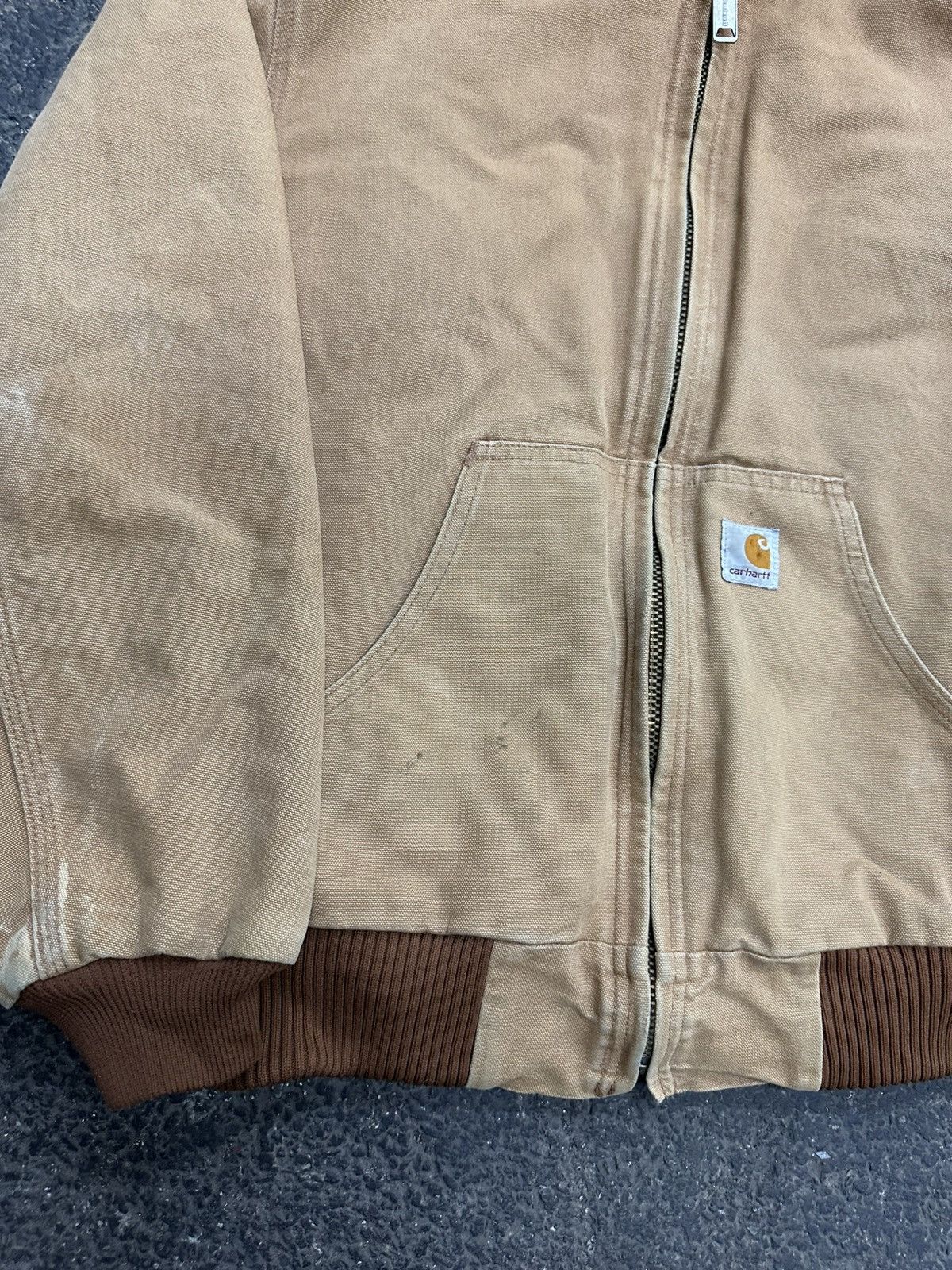 Carhartt Y2K carhartt canvas hooded jacket Size US S / EU 44-46 / 1 - 4 Thumbnail