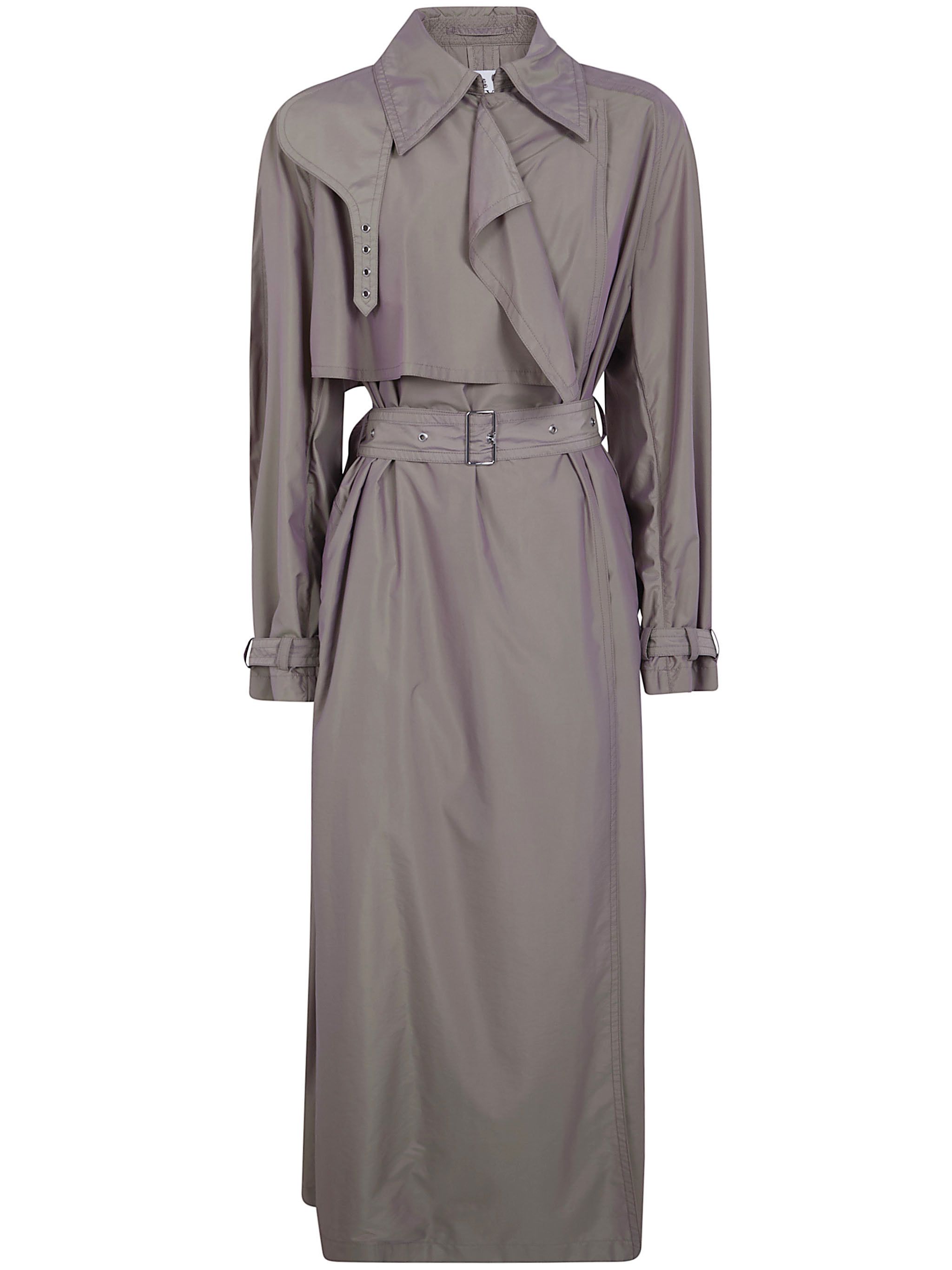 Lanvin FLUID TRENCH COAT Size S / US 4 / IT 40 - 1 Thumbnail