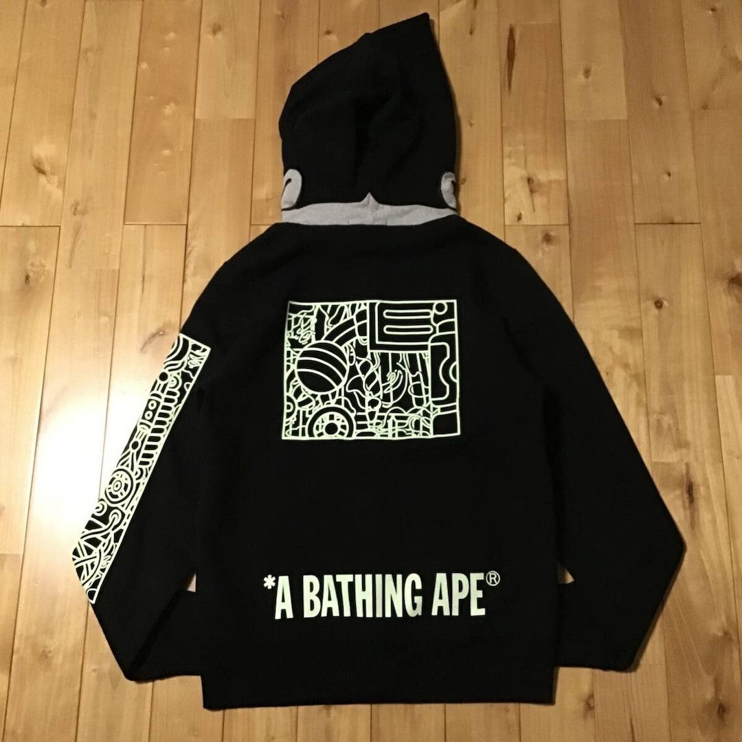 Bape 💫Glow in the dark💫 BAPE × Astro Boy full zip hoodie APE Size US M / EU 48-50 / 2 - 3 Thumbnail