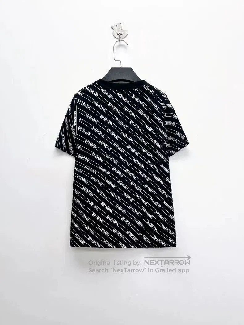 Balenciaga Balenciaga Black Logo Print Short Sleeve Tee. Size US XS / EU 42 / 0 - 2 Thumbnail