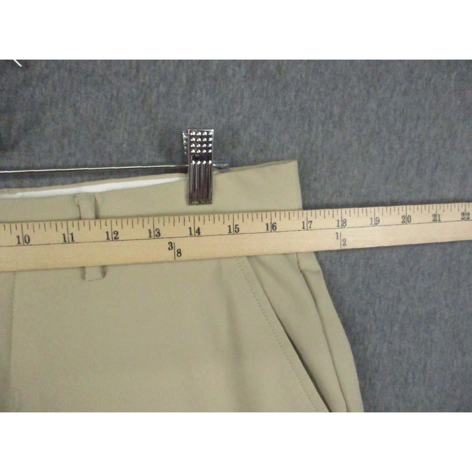 KJUS KJUS Pants Mens 33x29 Khaki Golf Performance Regular Fit Chino Size US 33 - 5 Thumbnail
