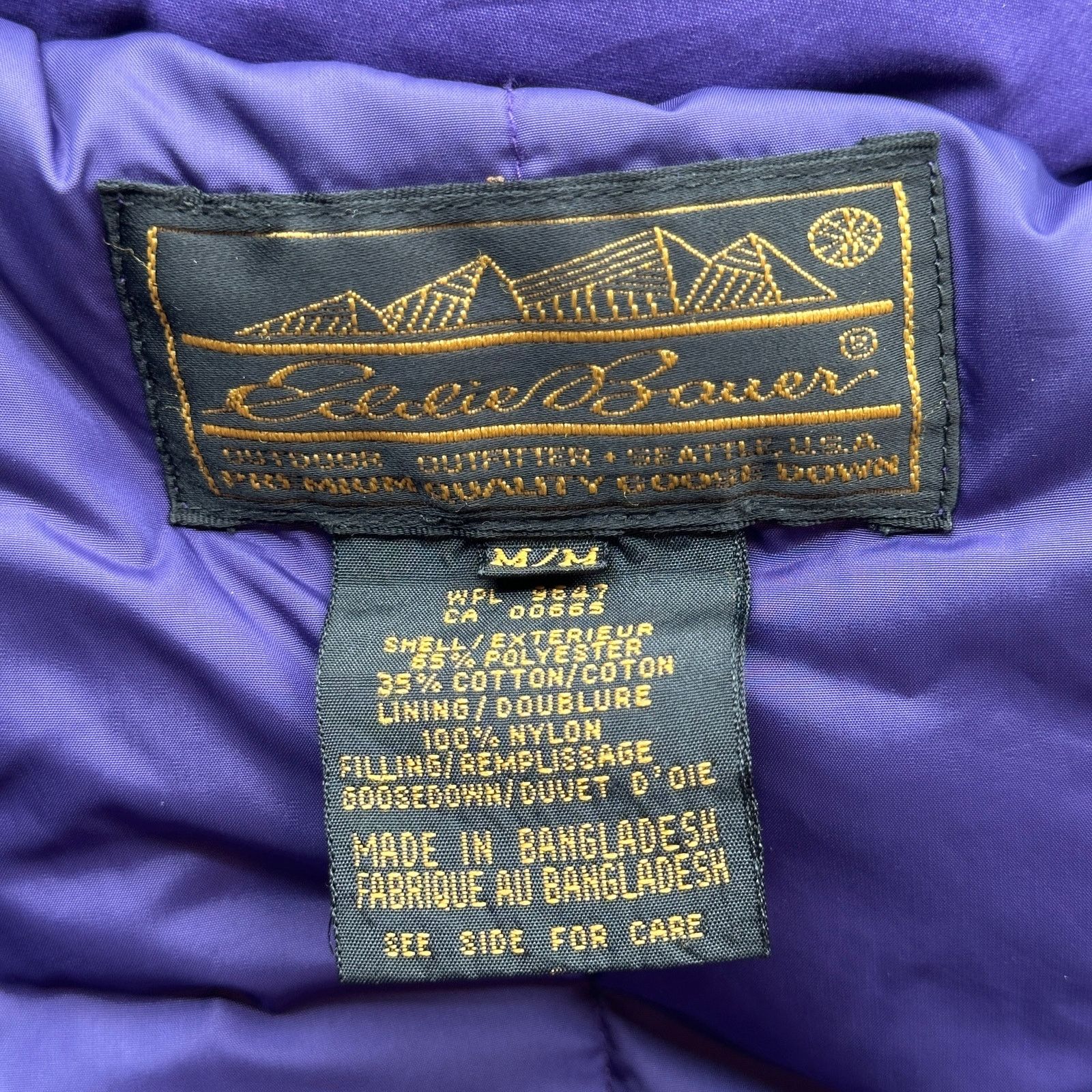 Eddie Bauer Vintage Eddie Bauer Snowline Goose Down Jacket Womens Medium Size M / US 6-8 / IT 42-44 - 3 Thumbnail