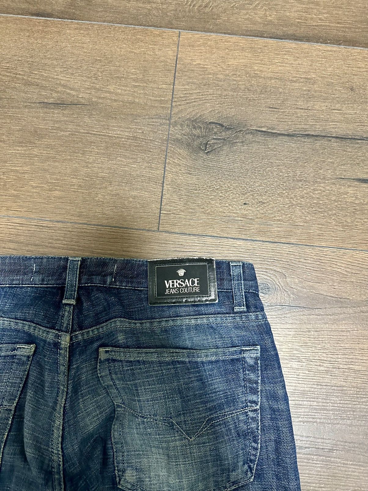 Versace × Vintage Vintage Versace Oversize Y2K Fit Jeans Size US 36 / EU 52 - 21 Thumbnail