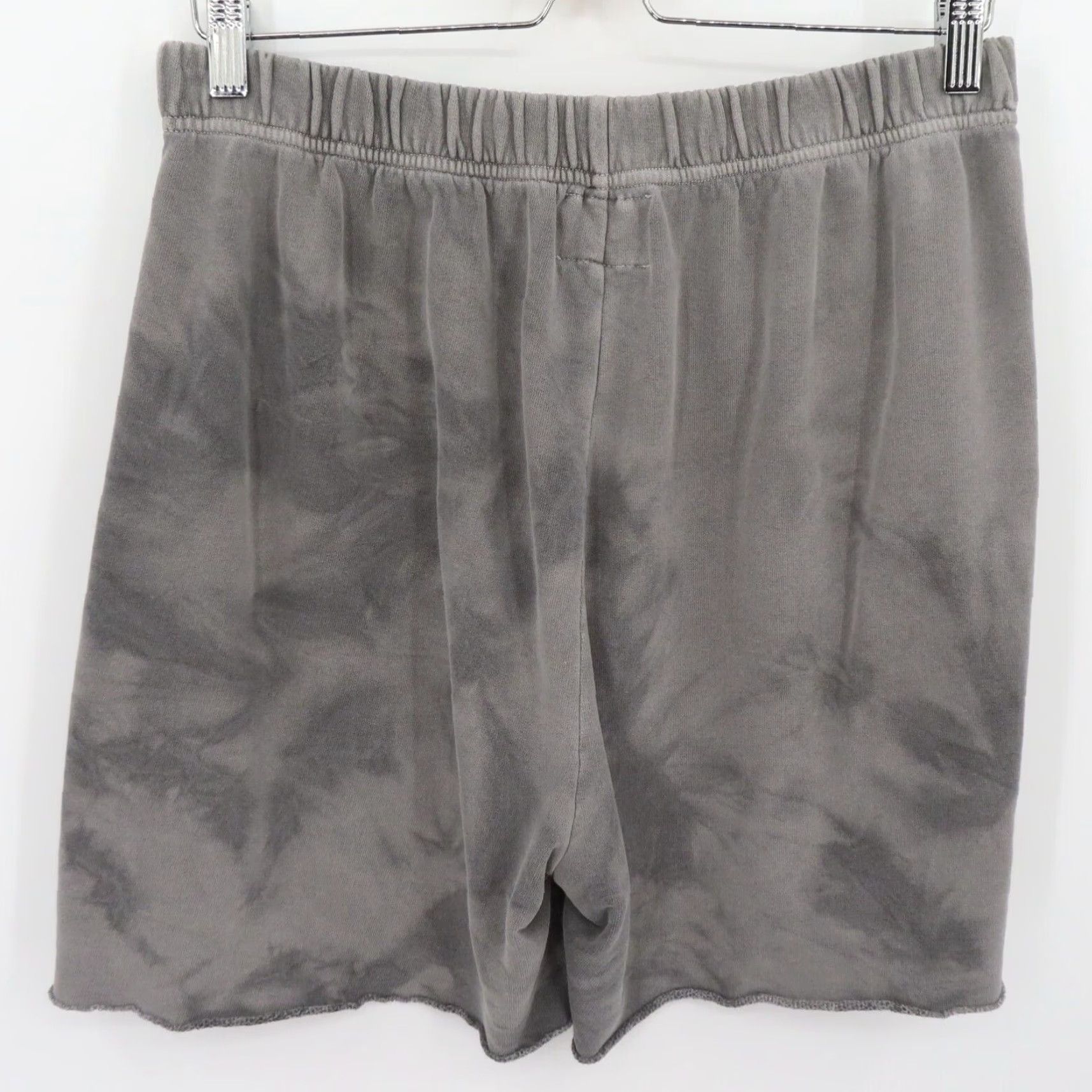 Vintage VINTAGE Dannijo Womens Sweat Shorts Gray Tie Dye Large Lounge Raw Hem Activewear Casual Womens Size 36" / US 14 / IT 50 - 4 Thumbnail