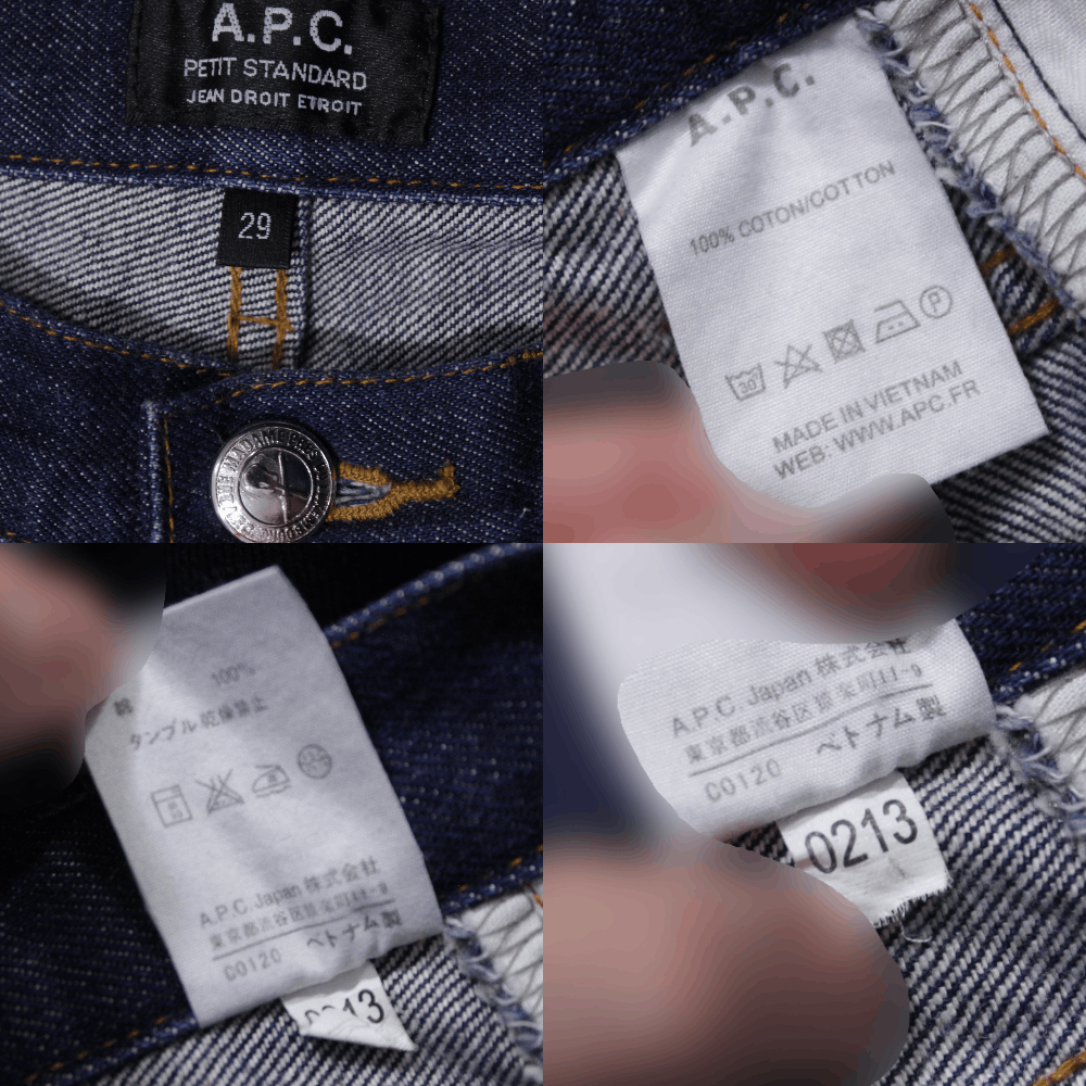A.P.C. Selvedge Petit Standard Denim Jeans Size US 29 - 8 Thumbnail
