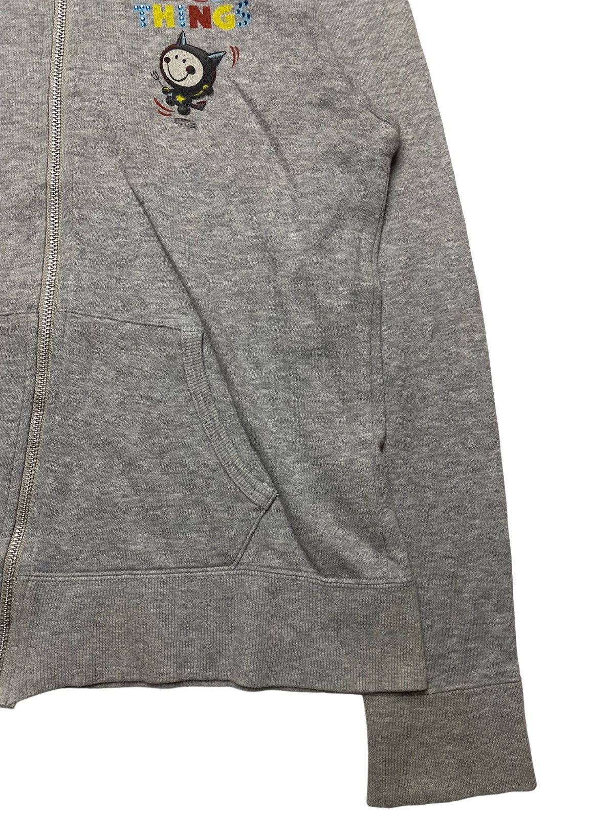 Angel Blue 2000s Angel Blue - Angel Things Mascots Zip Hoodie Size US M / EU 48-50 / 2 - 3 Thumbnail
