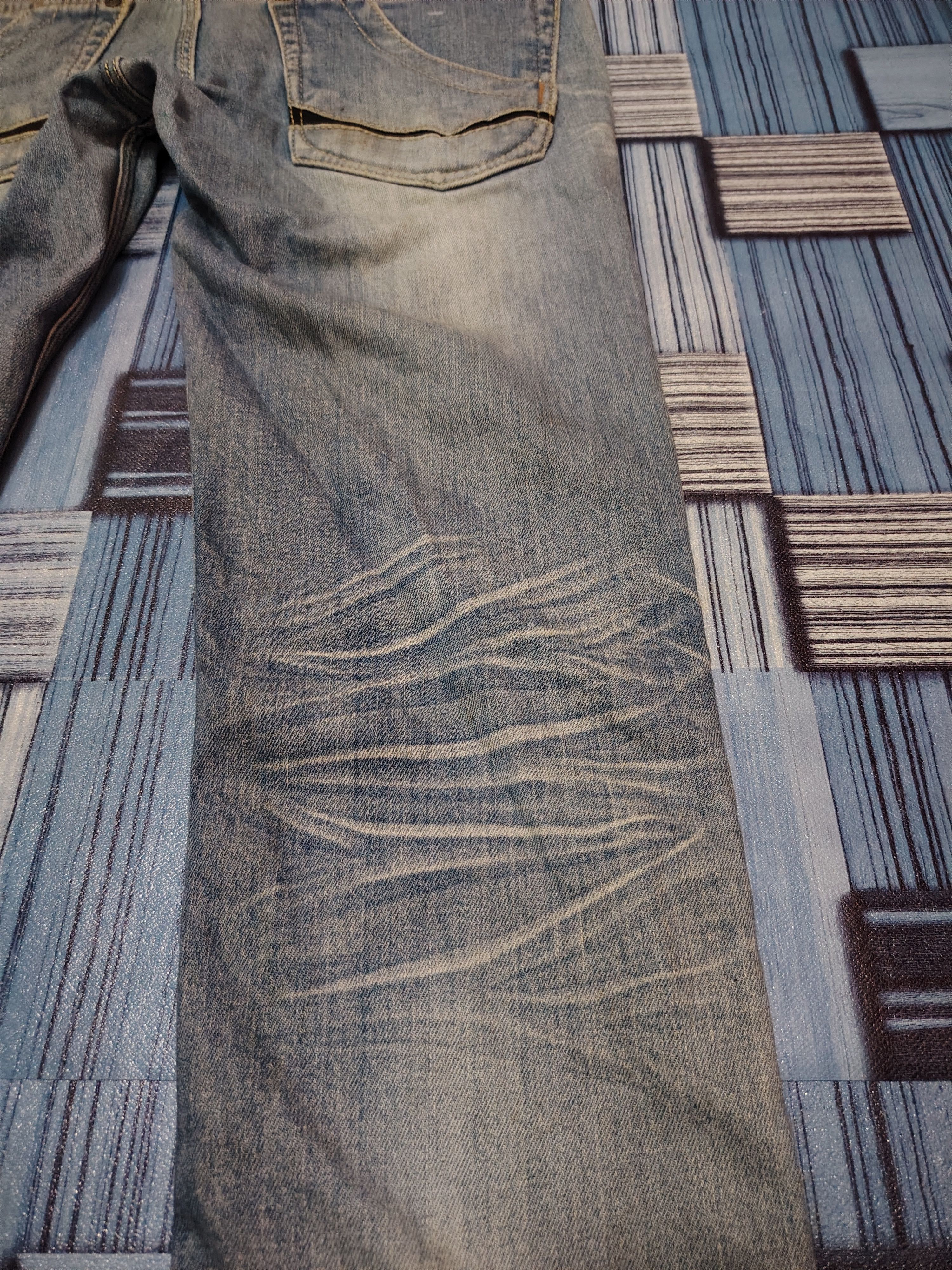 If Six Was Nine Japanese Nicole Club for men Distressed denim Flared Jeans Size US 30 / EU 46 - 21 Thumbnail