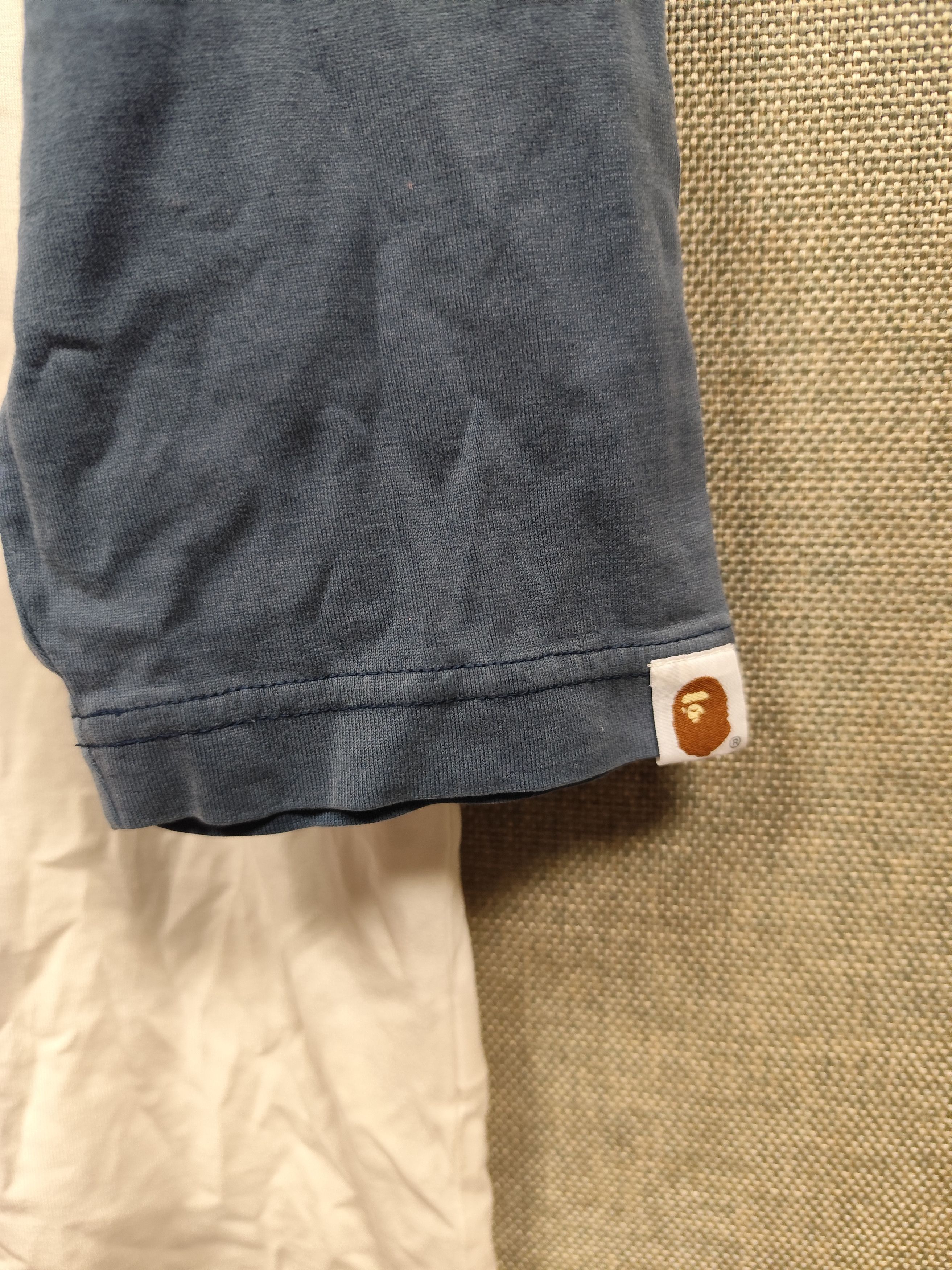 Bape Bape Kiss Logo Raglan 3/4 Sleeve T Shirt Size US L / EU 52-54 / 3 - 3 Thumbnail