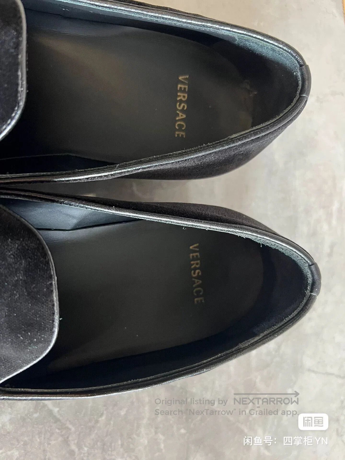 Versace Versace Runway Men's Gold Figure Shoes. Size US 6 / EU 39 - 5 Thumbnail