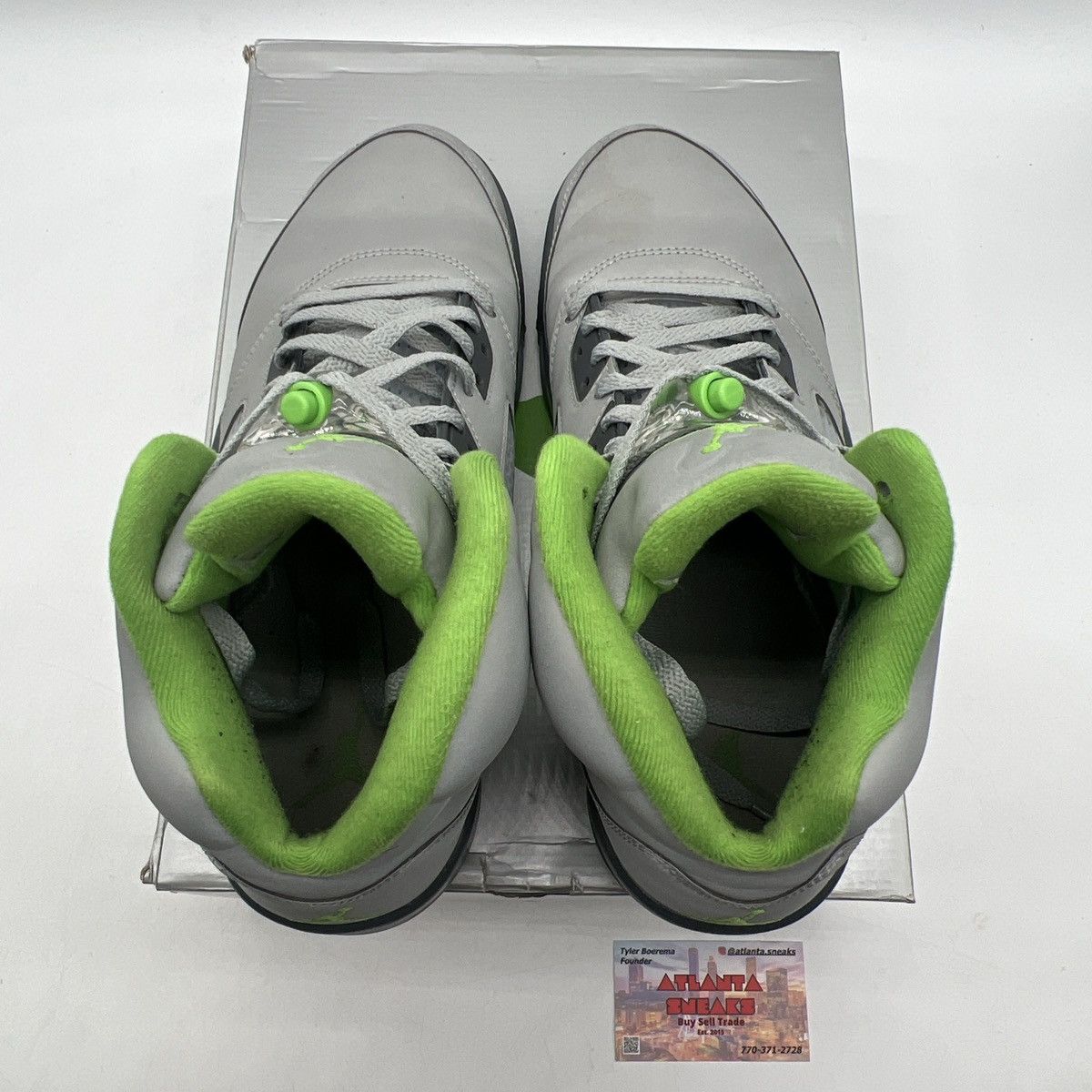 Jordan Brand Air Jordan 5 Green bean Size US 11 / EU 44 - 7 Thumbnail