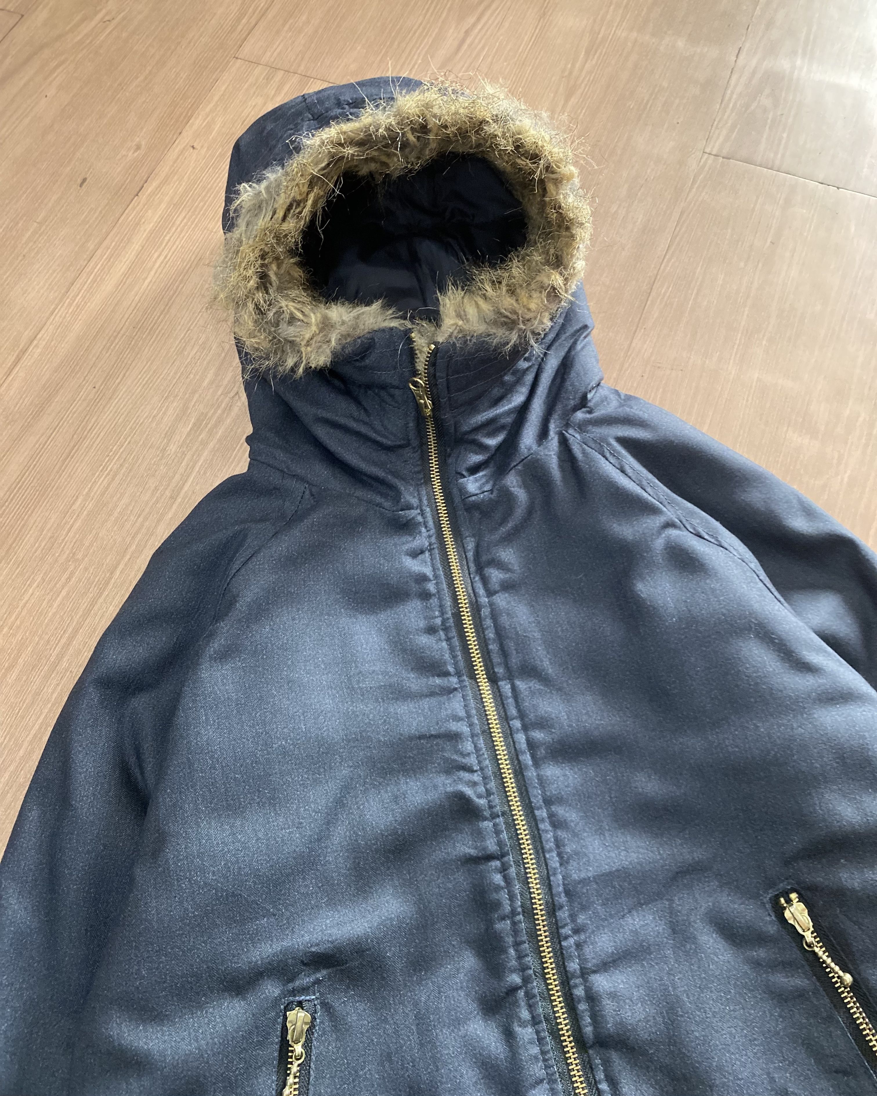 Le Grande Bleu (L.G.B.) Crazy Japanese brand COEN fur - Vkei 2000s Gothic Size US M / EU 48-50 / 2 - 5 Thumbnail