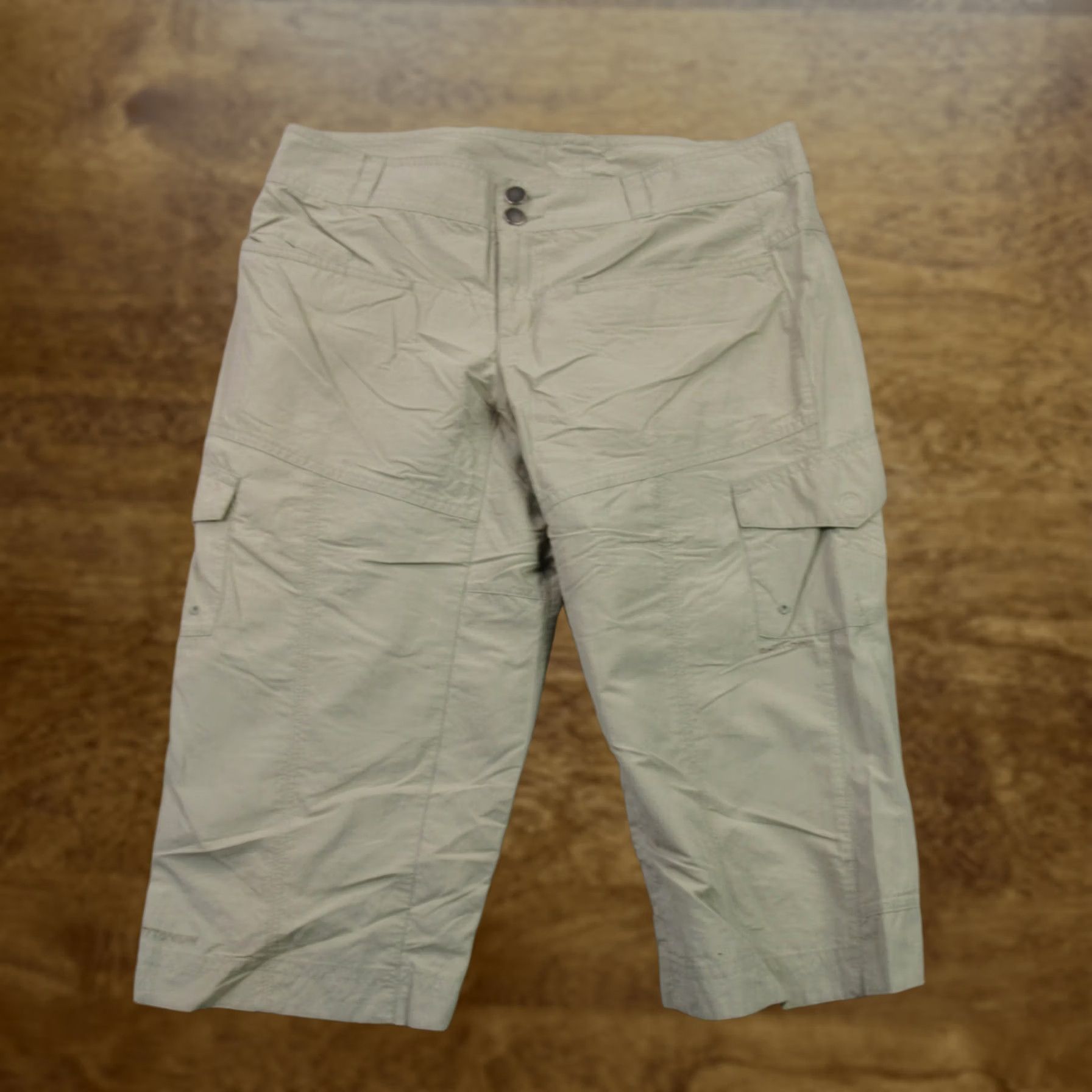 Vintage Columbia Pants 8 Short Lightweight Pockets Straight Leg Womens Size 30" / US 8 / IT 44 - 1 Thumbnail