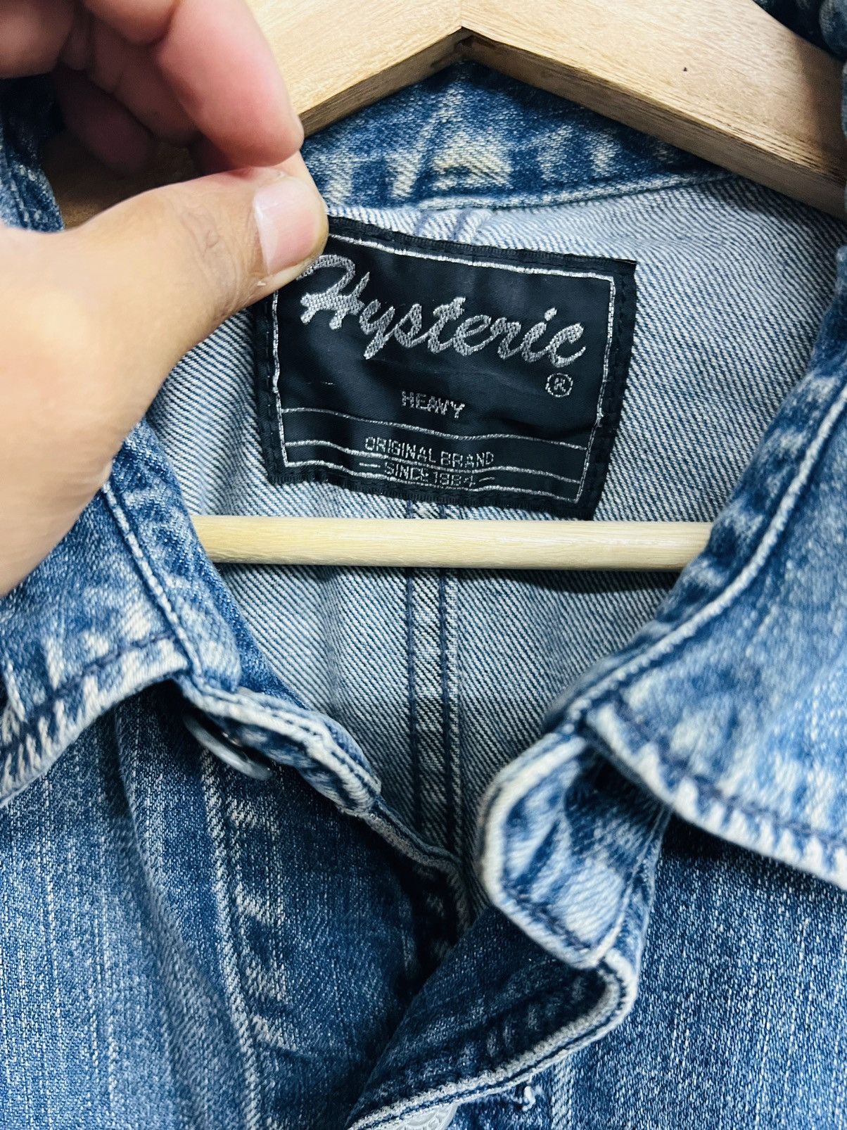 Hysteric Glamour Vintage Hysteric Glamour Heavy Denim Jacket Size US M / EU 48-50 / 2 - 5 Thumbnail