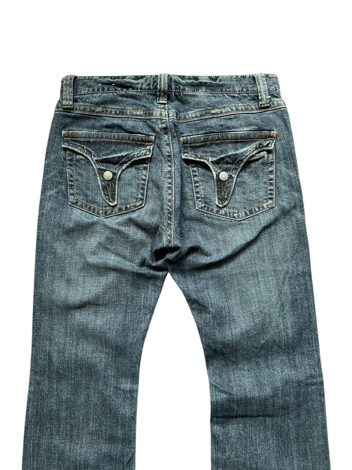 Hysteric Glamour 2000's Theoria j-rock flared fashion jeans Size US 30 / EU 46 - 8 Thumbnail