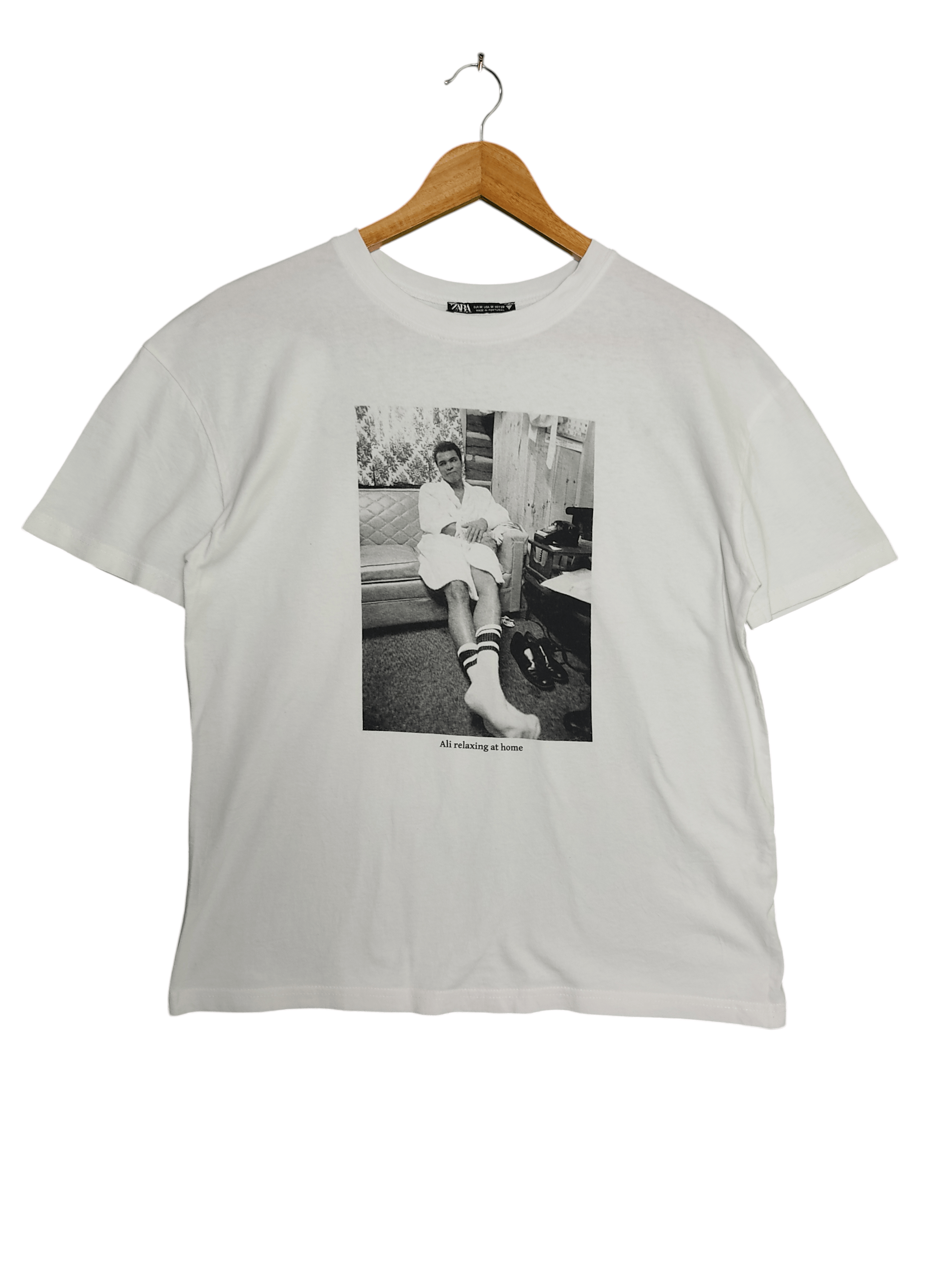 Zara Muhammad Ali Graphic T-shirt Size US M / EU 48-50 / 2 - 1 Thumbnail