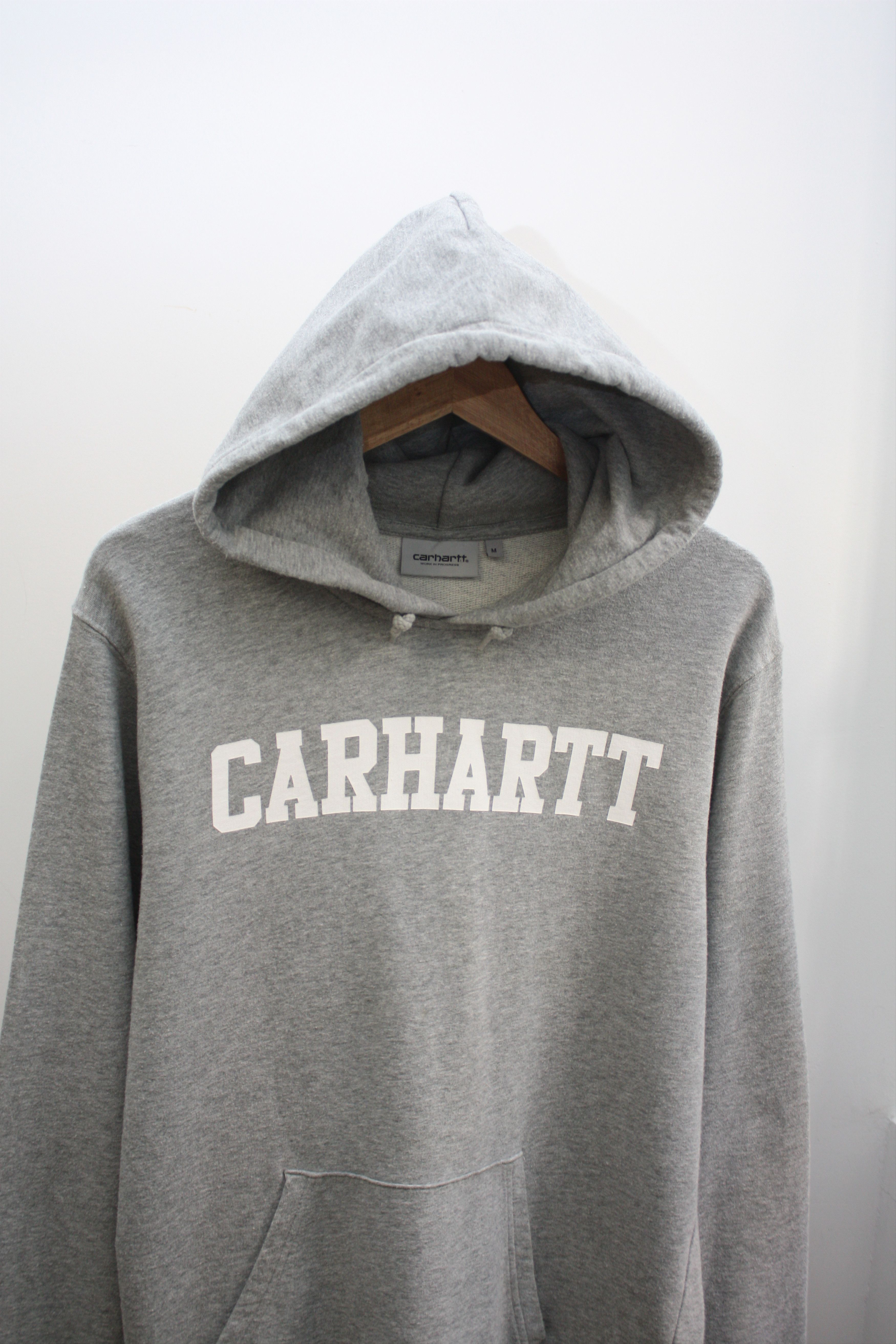 Carhartt Wip Carhartt WIP Hooded College Sweat Grey Medium Men's Size US M / EU 48-50 / 2 - 3 Thumbnail