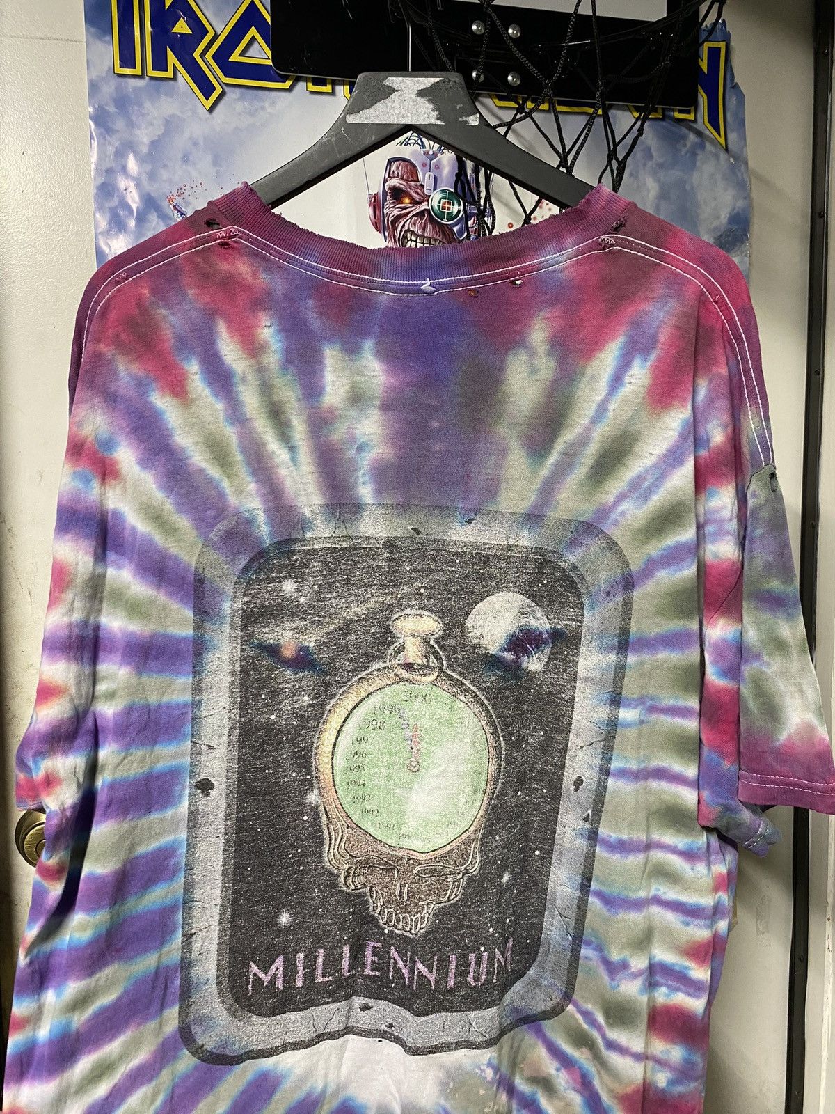 Vintage 90’s Vintage Grateful Dead Tiedye Band Tee Shirt XLarge Size US XL / EU 56 / 4 - 4 Thumbnail