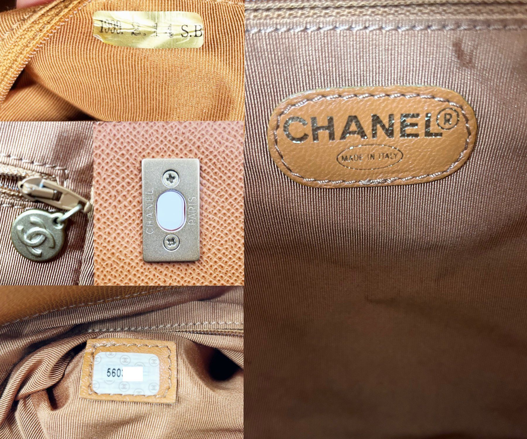 Chanel Chanel New Vintage Brown Caviar Faux Tortoiseshell Backpack Size ONE SIZE - 6 Thumbnail