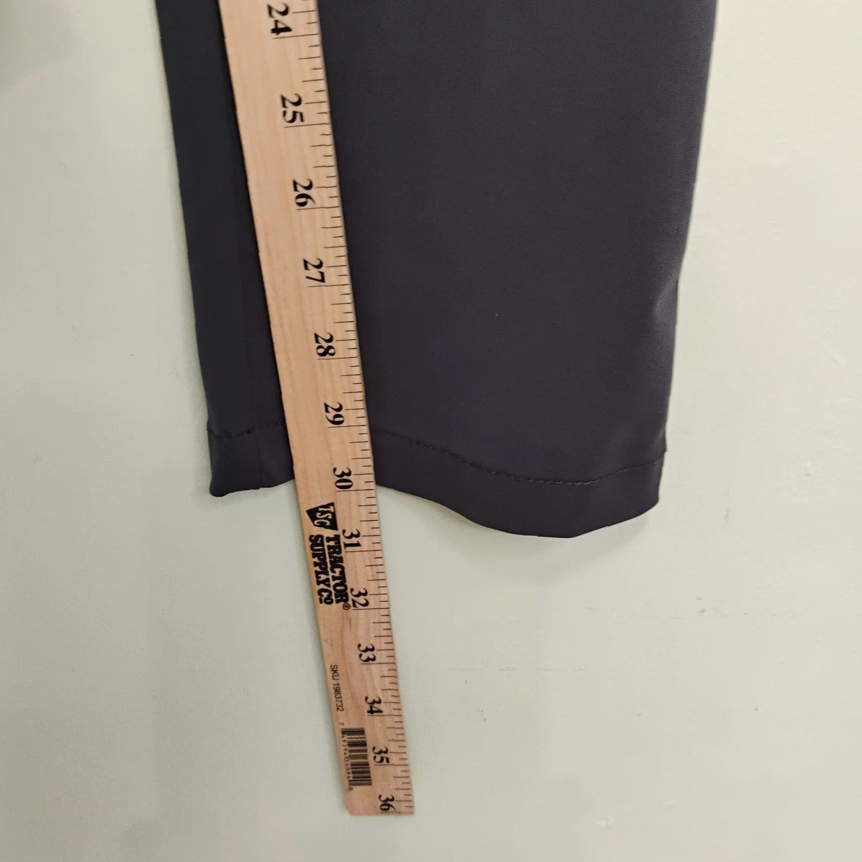 Vintage Twillory Technical Pants - 32x30 Dress Pants, Gray, Polyester, Flat Front, Stretch, Straight Leg, Casual, Men, Regular Fit Size US 32 / EU 48 - 5 Thumbnail