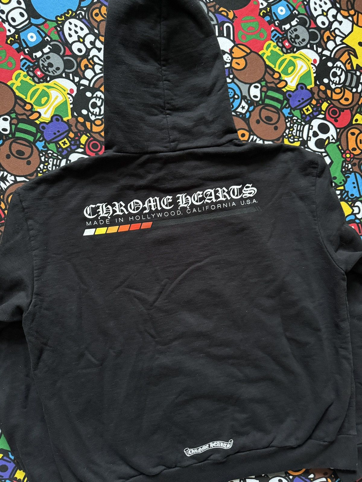 Chrome Hearts Chrome Hearts Black Charge Up Hoodie Size US S / EU 44-46 / 1 - 13 Thumbnail