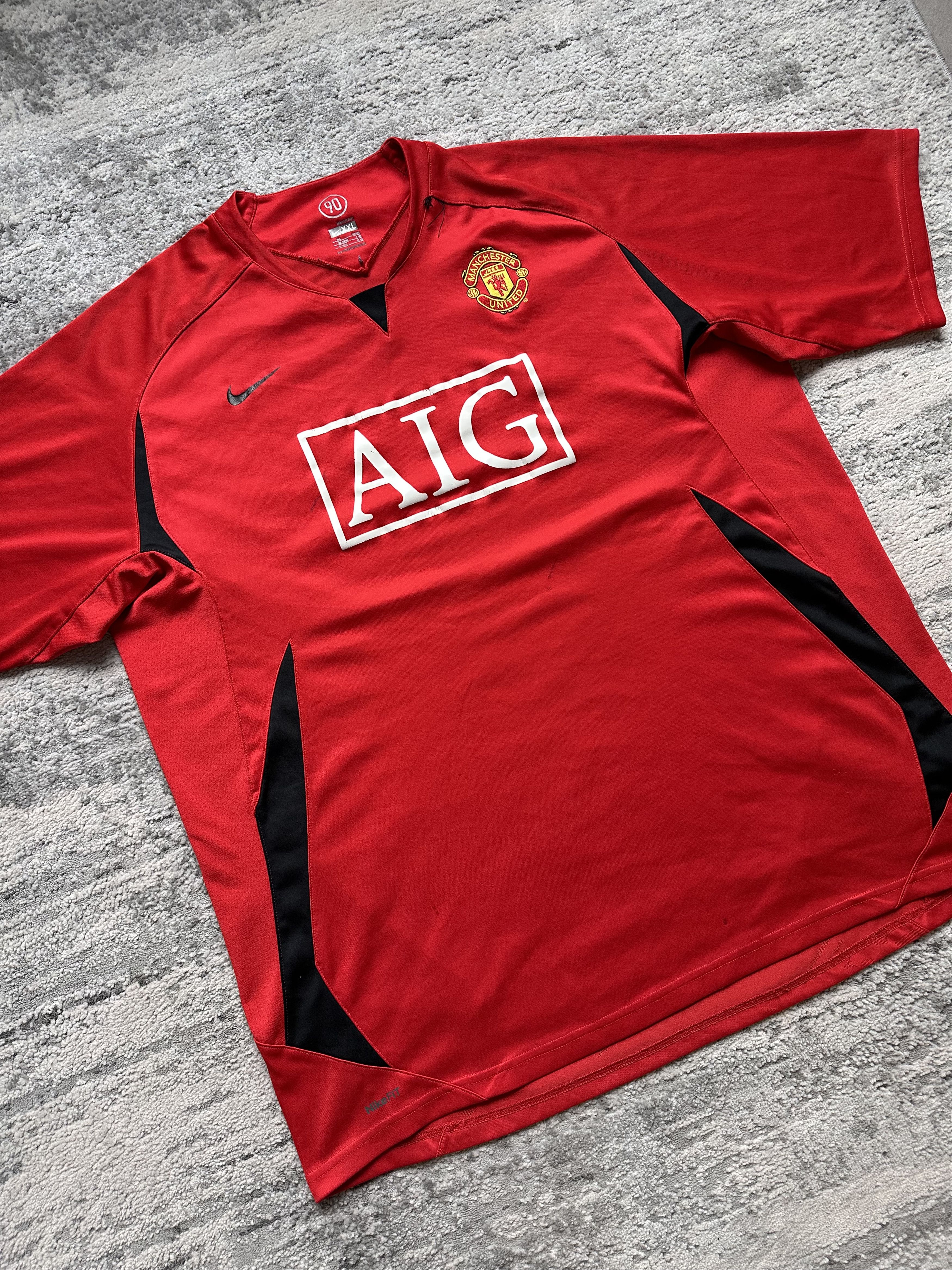 Nike Nike Manchester United Vintage Jersey Size US XXL / EU 58 / 5 - 2 Thumbnail