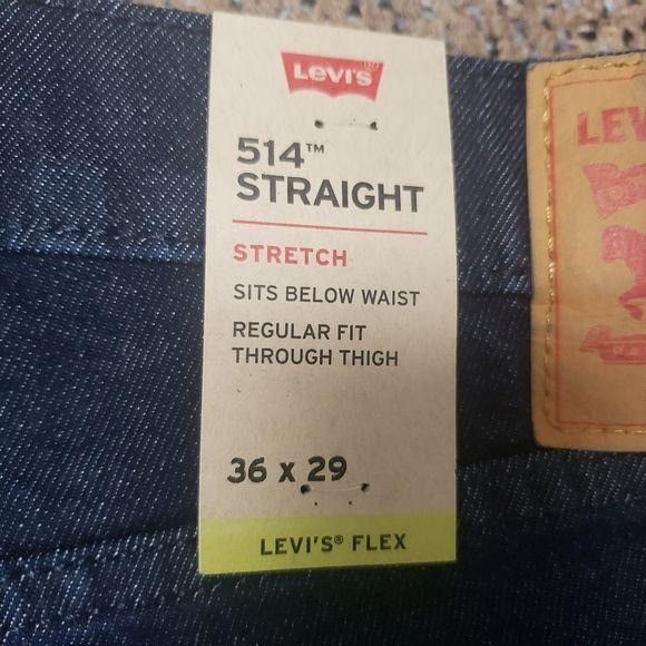 Levi's Levi's Flex Jeans 514. 36/29 Size US 36 / EU 52 - 4 Thumbnail