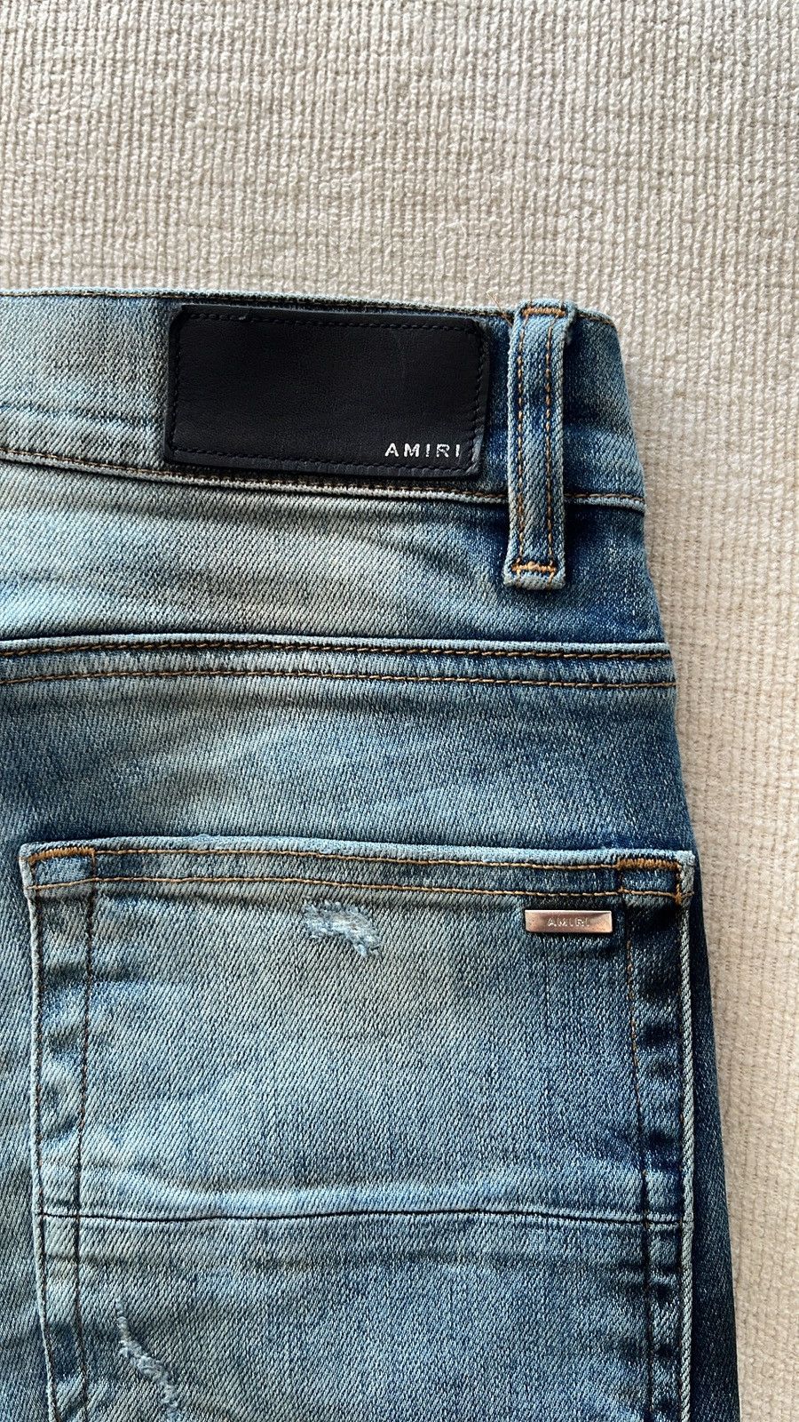 Amiri AMIRI mx1 distressed Jean Size US 30 / EU 46 - 3 Thumbnail