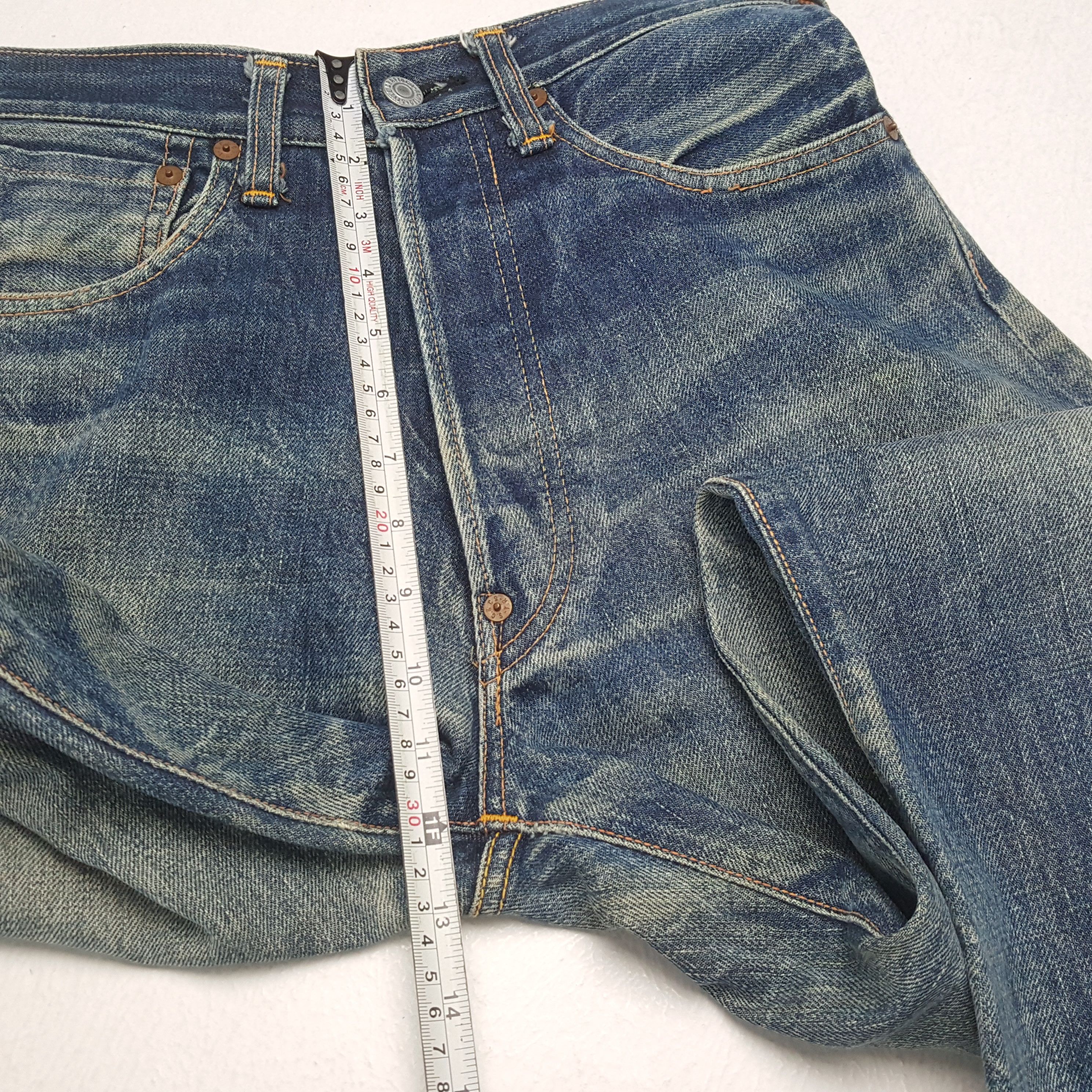 Japanese Brand × Vintage EVISU Japanese Brand Streetwear Custom Daicock Jeans Size US 26 / EU 42 - 8 Thumbnail