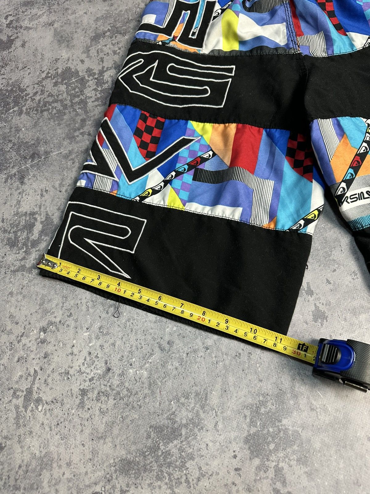 Quiksilver Vintage Y2K QuikSilver Big Spell Out Logo Board Shorts 32 Size US 32 / EU 48 - 10 Thumbnail