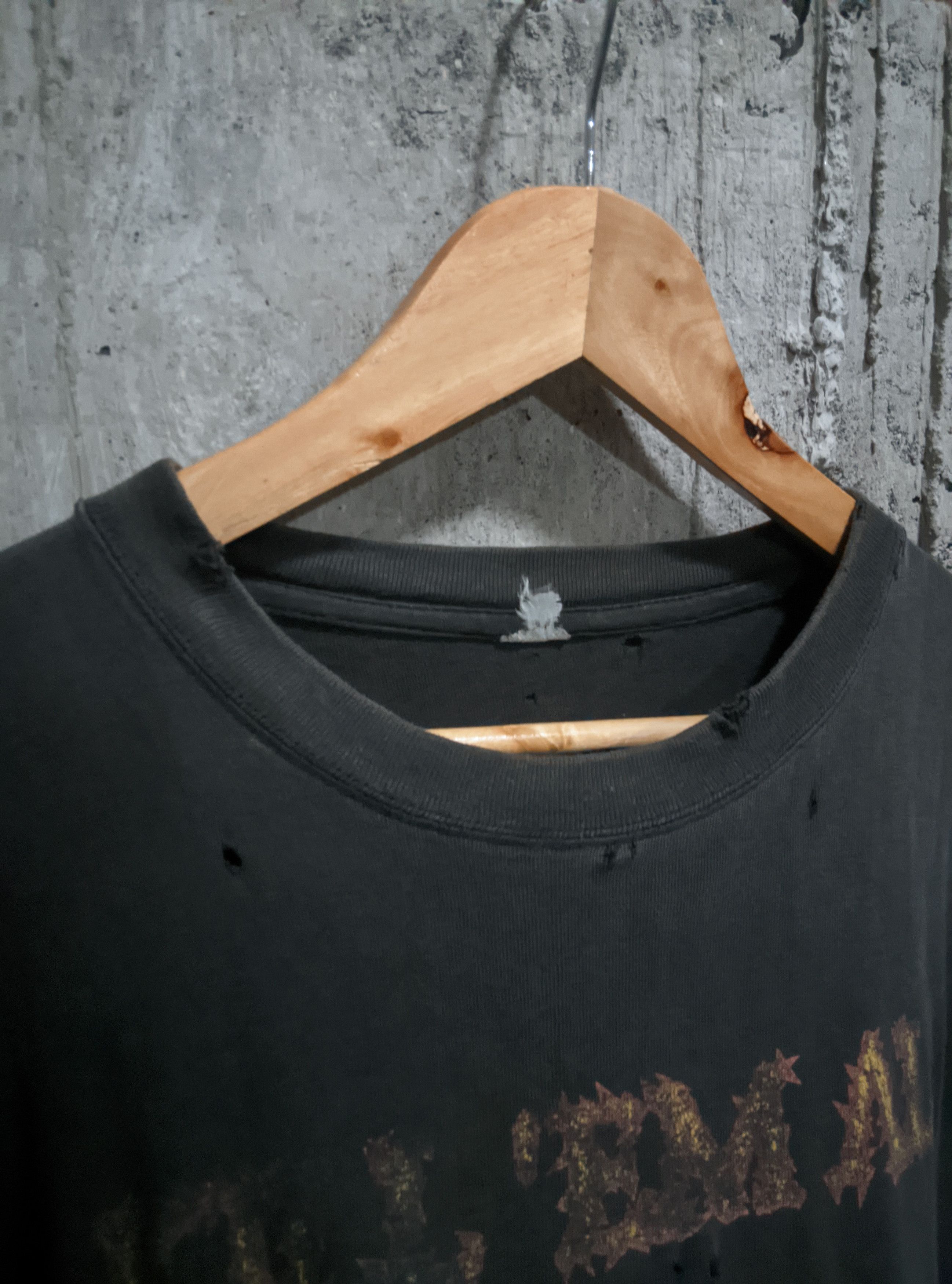 Vintage Vintage 90s kill em all distressed thrashed grunge fade ERD Size US L / EU 52-54 / 3 - 4 Thumbnail