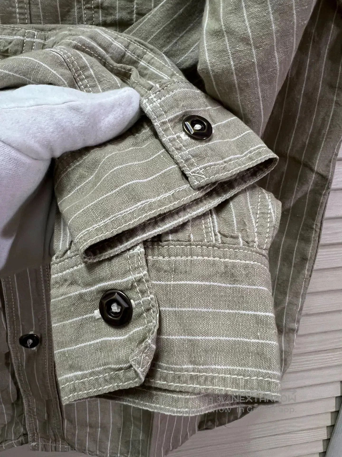 Freewheelers FREEWHEELERS UNION “Neal” Chambray Shirt. Size US M / EU 48-50 / 2 - 6 Thumbnail