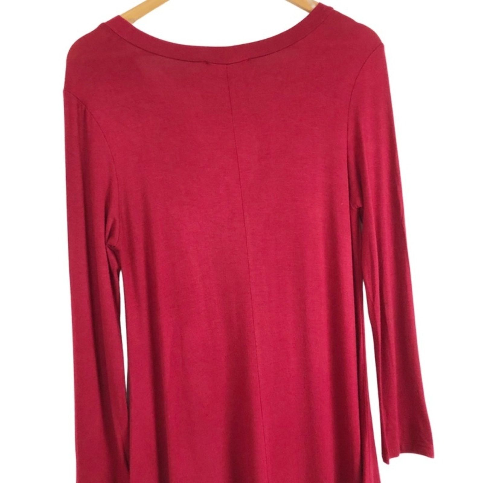 Other Entro Women’s Long Sleeve Casual Long V-Neck Shirt Blouse Size S / US 4 / IT 40 - 9 Thumbnail