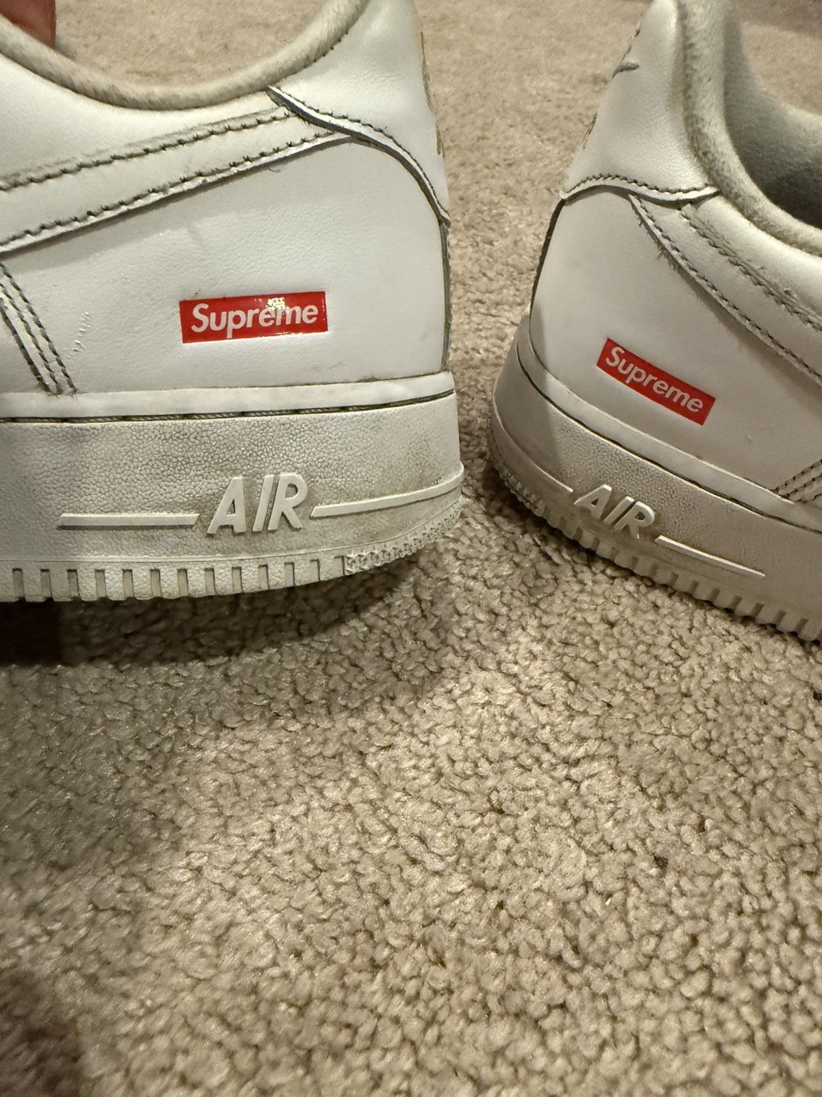 Nike × Supreme supreme nike air force one (no supreme laces) Size US 9 / EU 42 - 6 Thumbnail