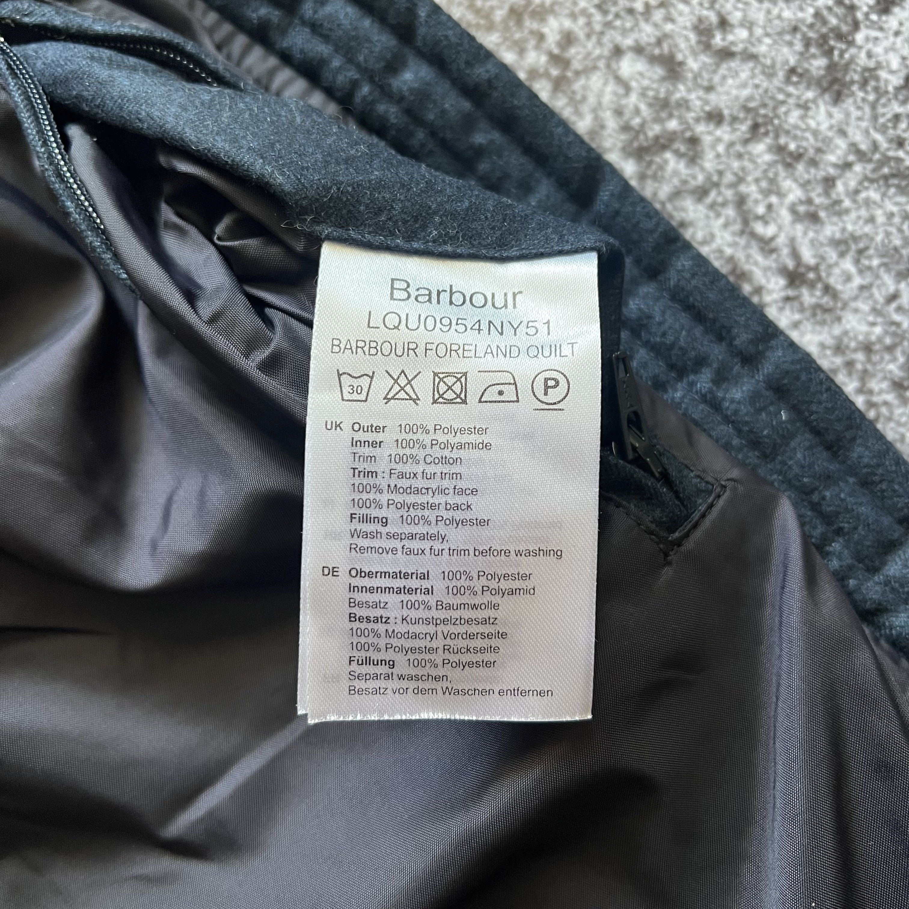 Barbour Barbour Foreland Quilt Coat Jacket Size UK 12 USA 8 Size M / US 6-8 / IT 42-44 - 16 Thumbnail