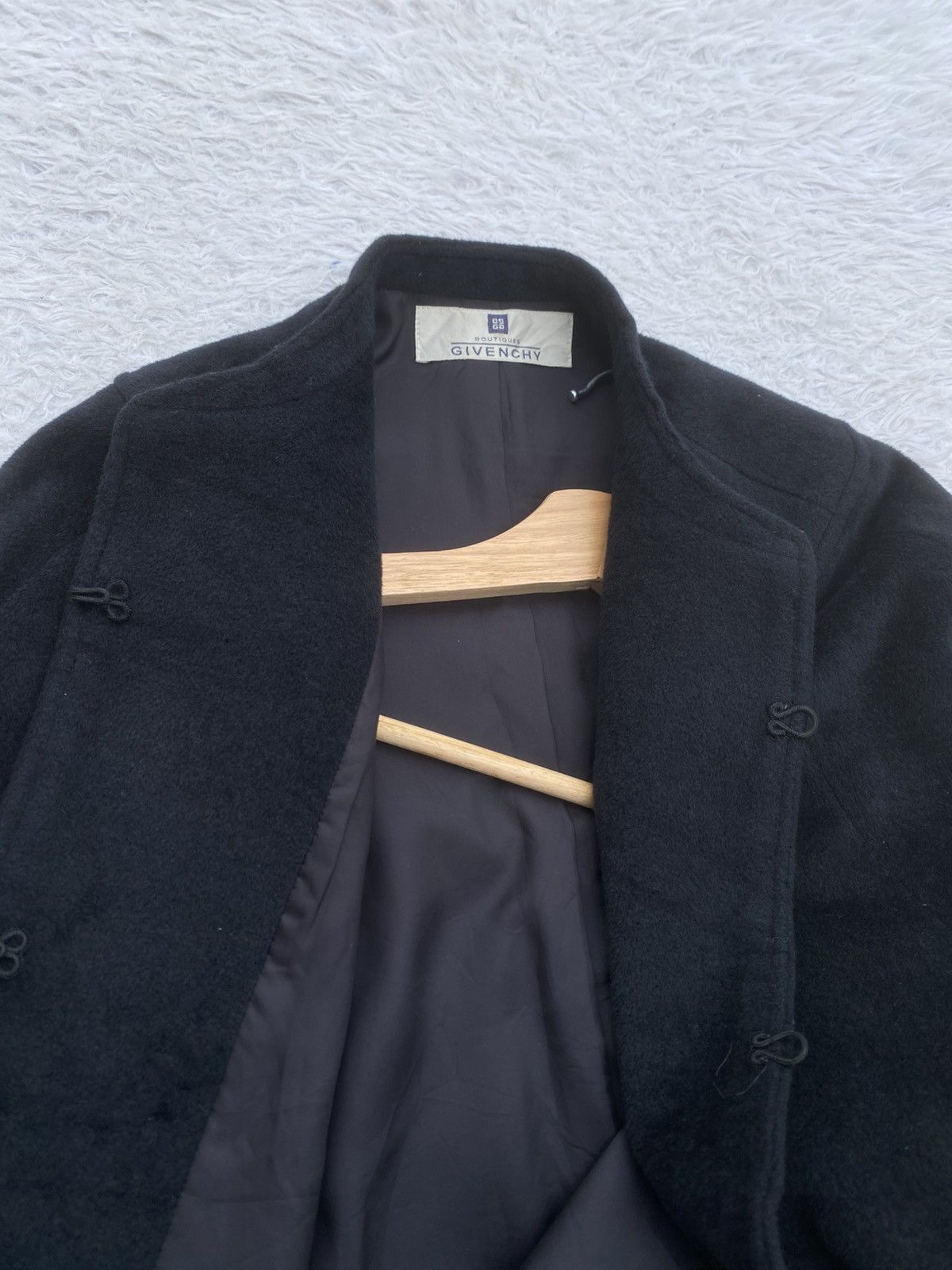 Givenchy Rare Vintage Luxury GIVENCHY Cape Coat Size M / US 6-8 / IT 42-44 - 14 Thumbnail