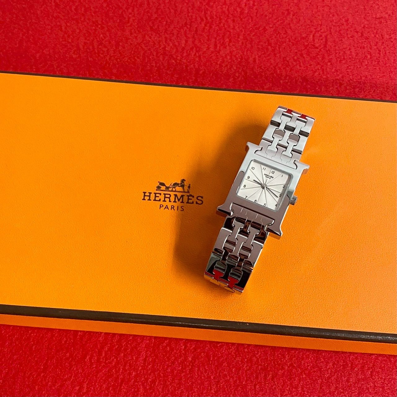 Hermes Hermes Watches Silver Metal Size ONE SIZE - 1 Thumbnail