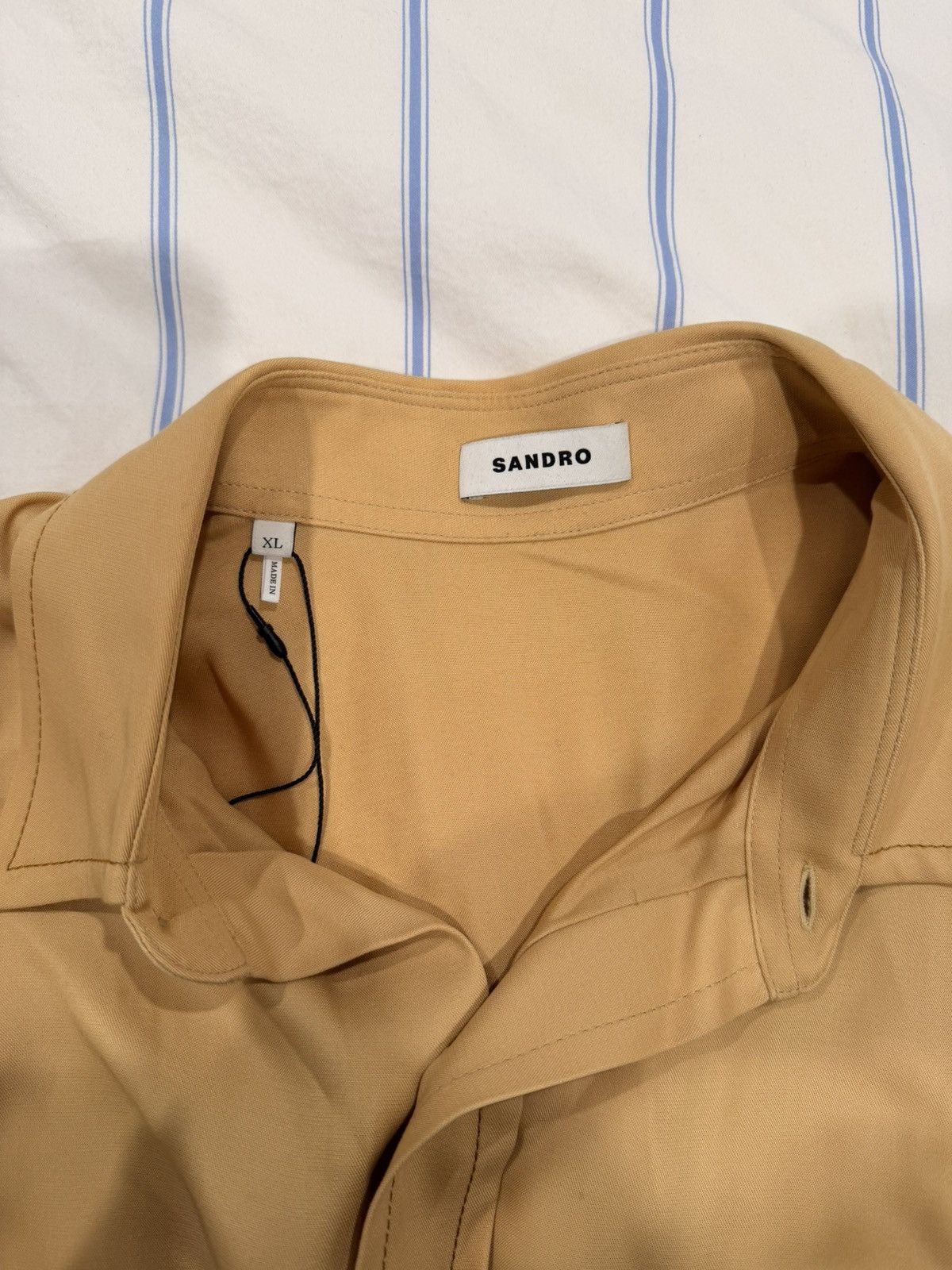 Sandro Western Sandro 70’s style button dow Size US XL / EU 56 / 4 - 3 Thumbnail