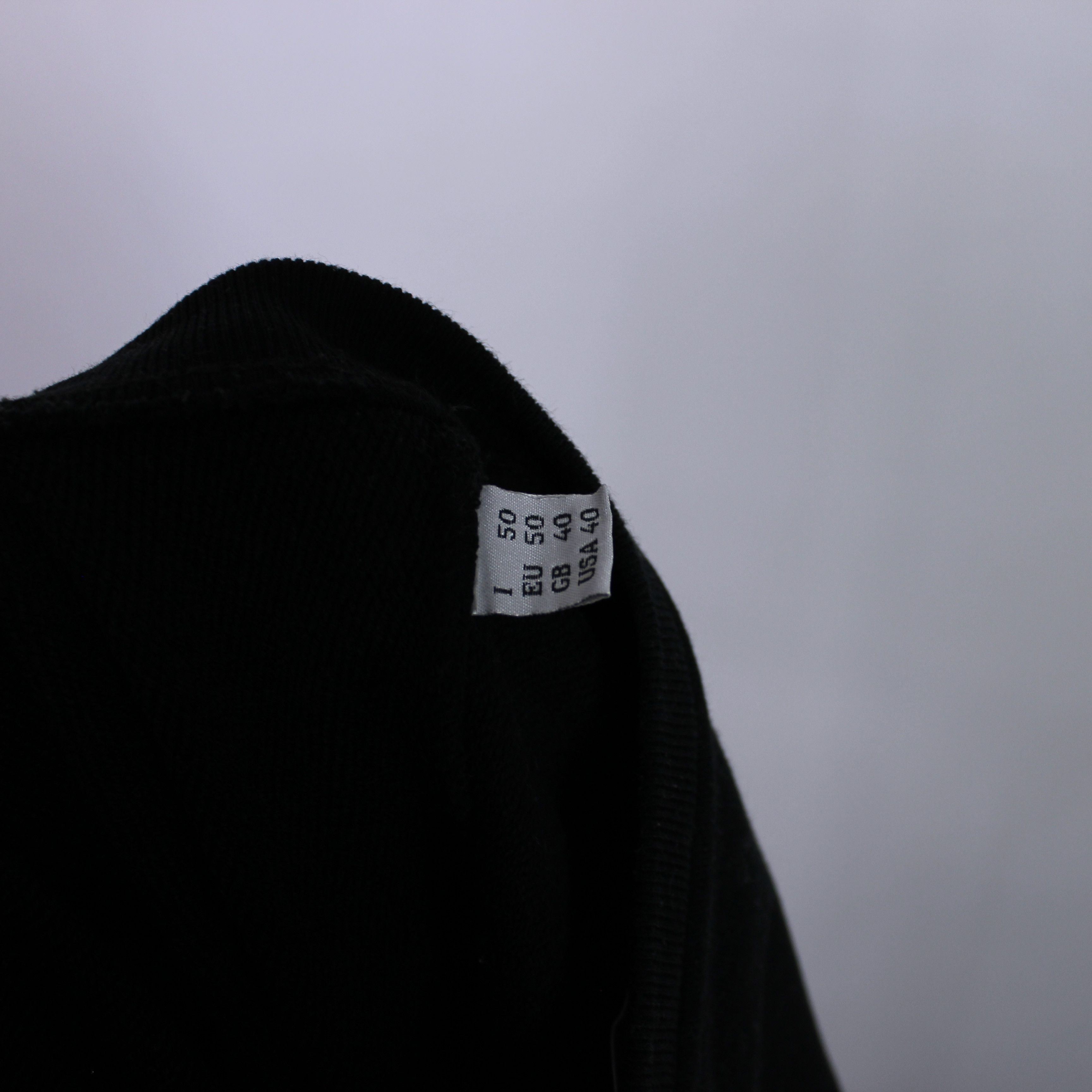 Moschino × Vintage Moschino Couture sweatshirt big logo centr black M L 181Z Size US L / EU 52-54 / 3 - 8 Thumbnail