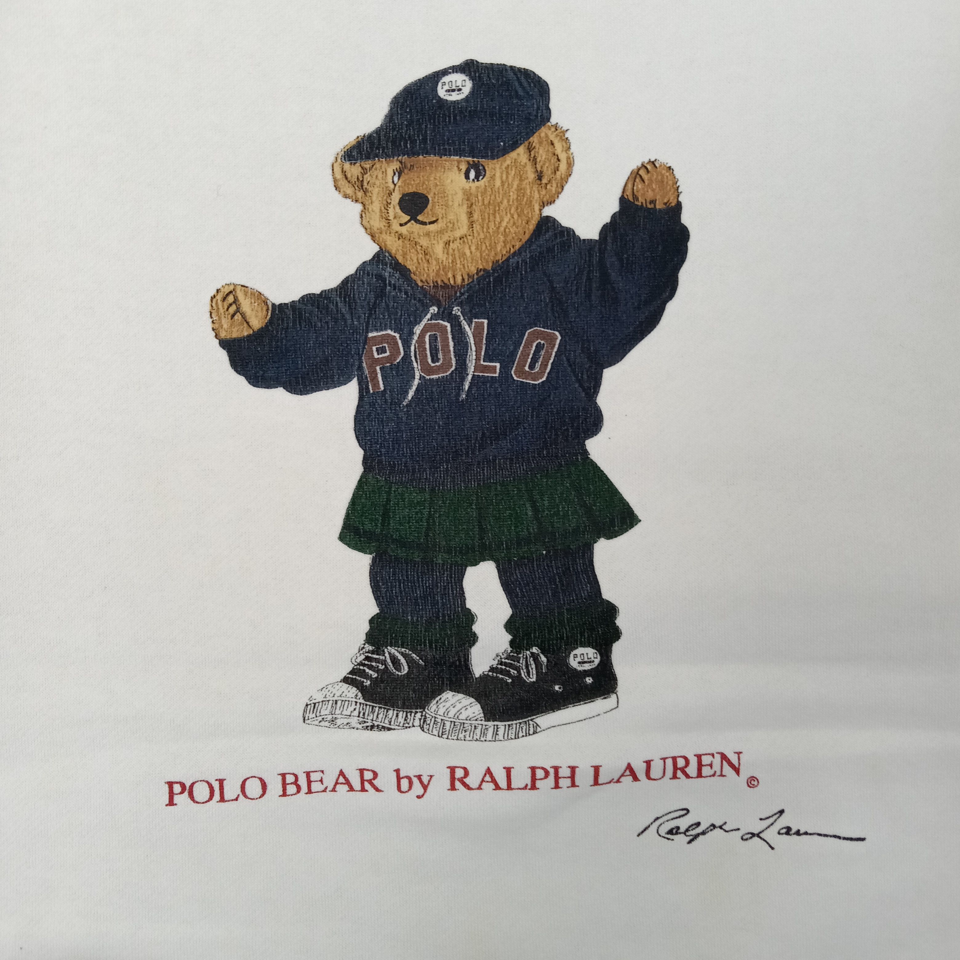 Polo Ralph Lauren Polo Bear by Ralph Lauren American Brand Sweatshirt C241N11 Size US L / EU 52-54 / 3 - 2 Thumbnail