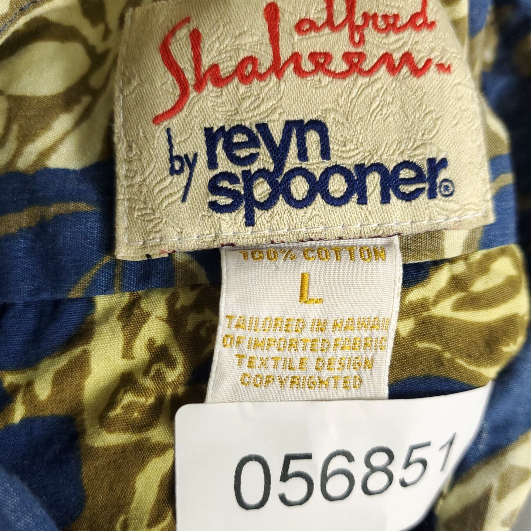 Reyn Spooner VINTAGE Reyn Spooner Hawaiian Shirt Mens Large Short Sleeve Button-Up Blue Tropical Beach 90s Mens Size US L / EU 52-54 / 3 - 7 Thumbnail