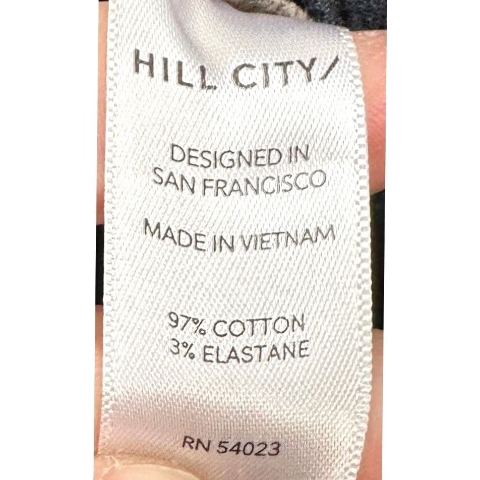 Vintage Hill City Everyday Slim Fit Chino Pants Brown 31X32 Slim Tapered Flat Front Pockets Casual Business Travel Mens Size US 31 - 4 Thumbnail
