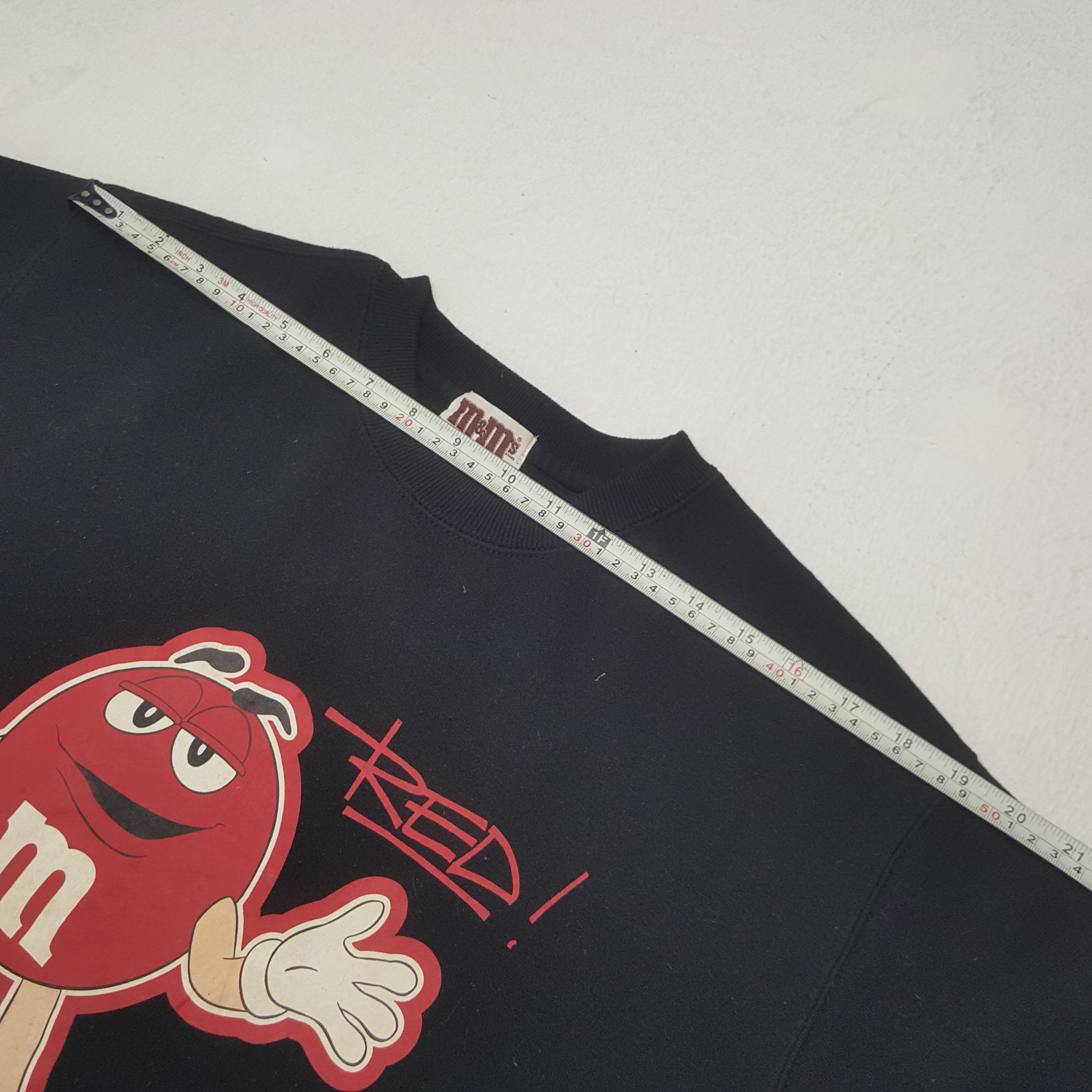 Vintage Vintage M&M Brand Red Sweatshirt Size US M / EU 48-50 / 2 - 5 Thumbnail