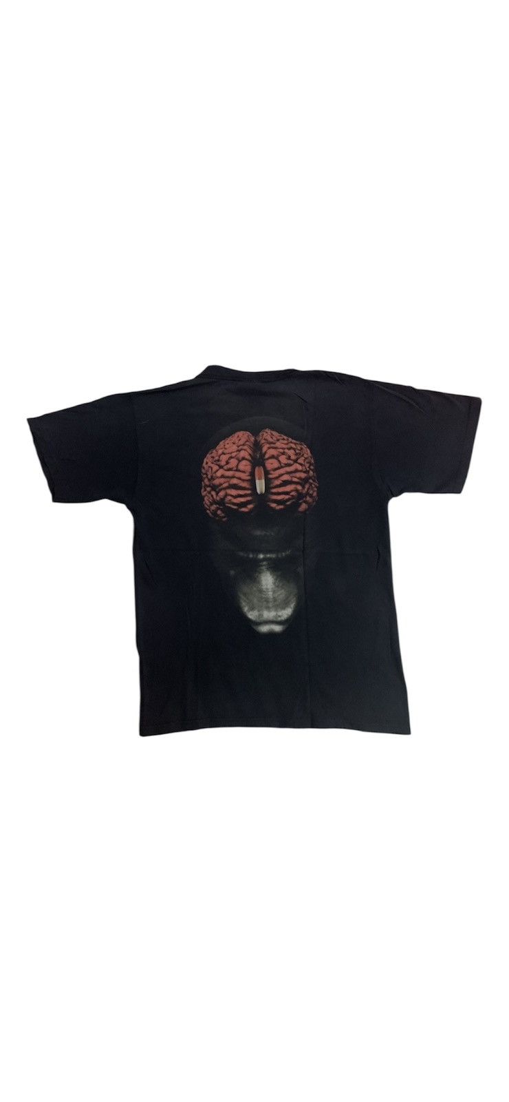 Band Tees × Vintage VINTAGE 2004 TOOL BIG BRAIN PRINT FADED TSHIRT RARE Size US M / EU 48-50 / 2 - 3 Thumbnail